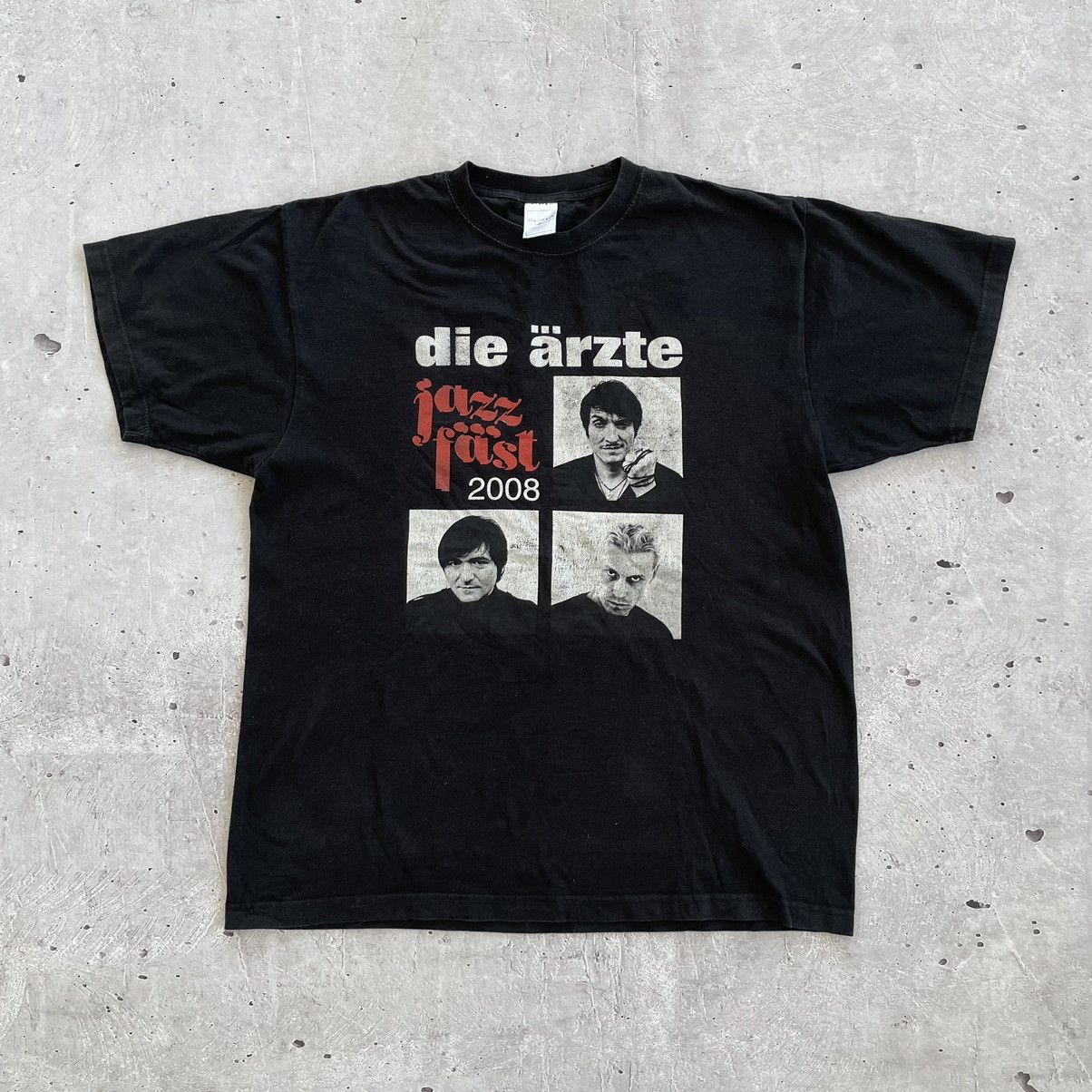 Band Tees × Vintage Vintage 2008 Die Arzte jazz fäst post punk Size US XL / EU 56 / 4 - 1 Thumbnail