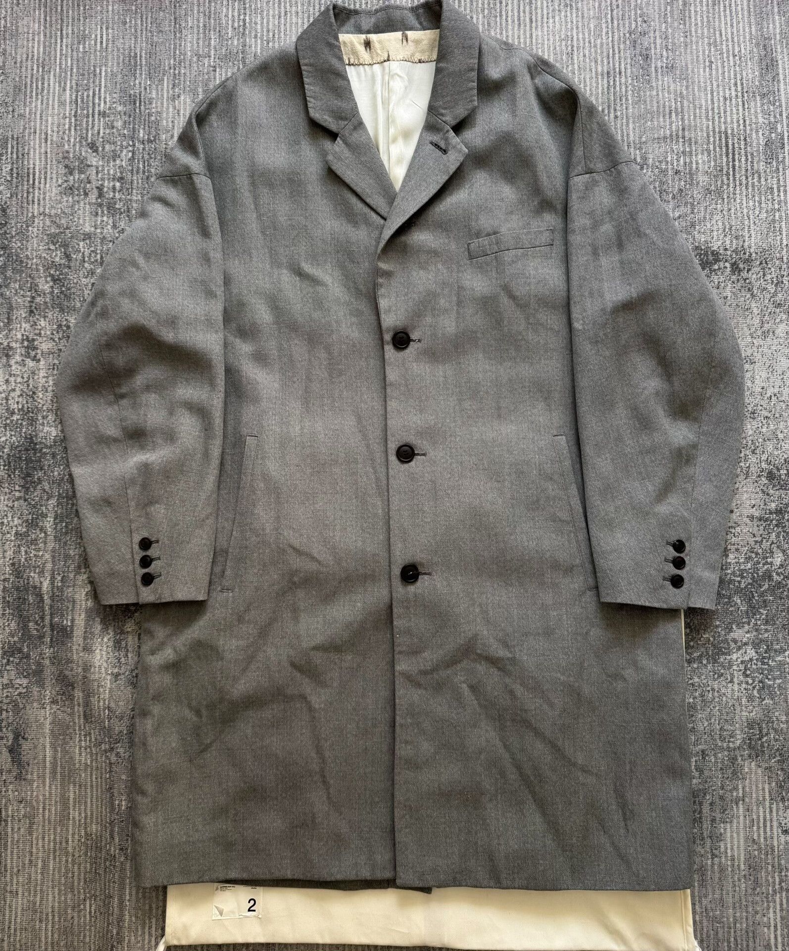 Visvim visvim gray wool coat 22SS hammons jkt Size US M / EU 48-50 / 2 - 1 Thumbnail