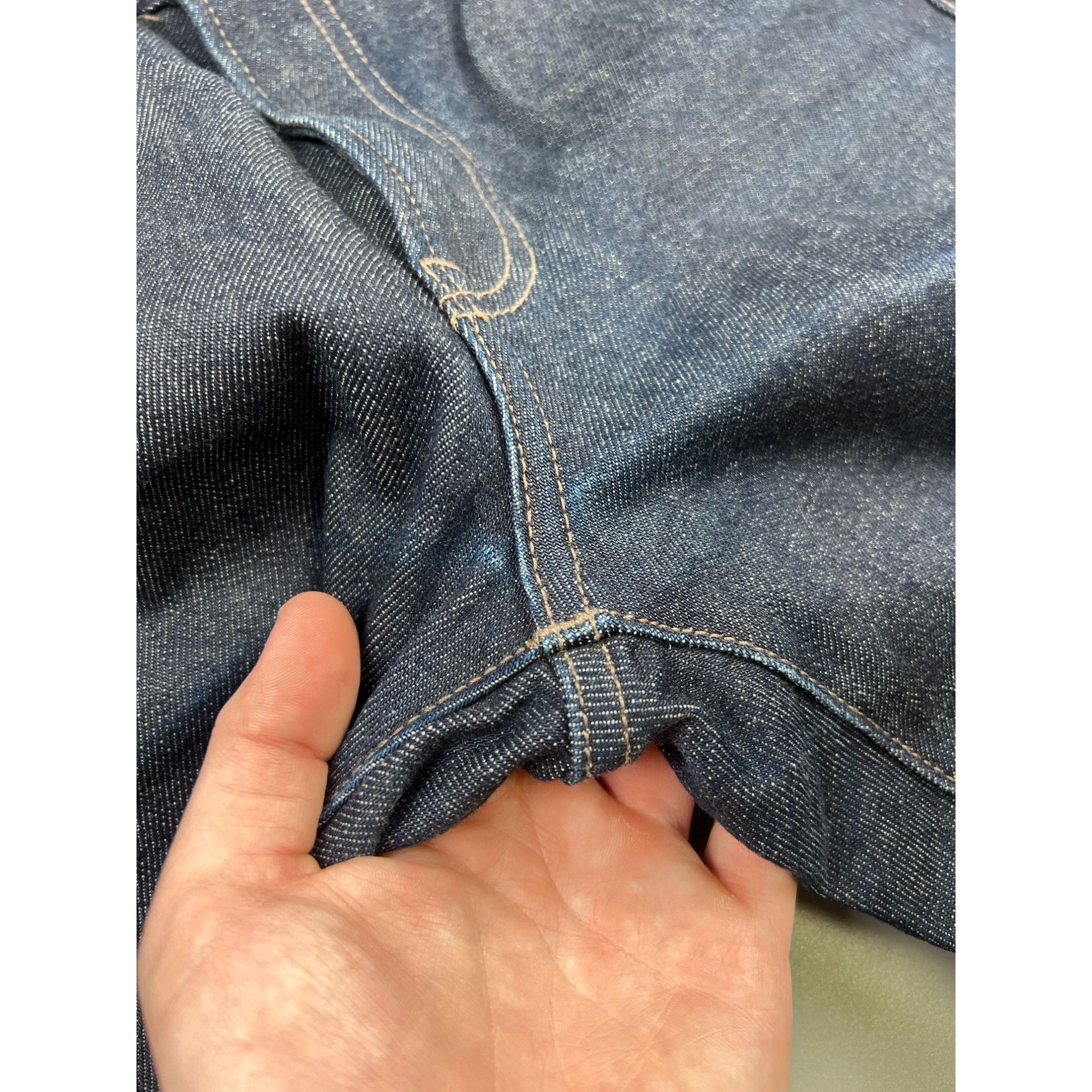 Uniqlo Uniqlo Raw Selvedge Denim Jeans Pants (Y0999) Size US 32 / EU 48 - 14 Thumbnail