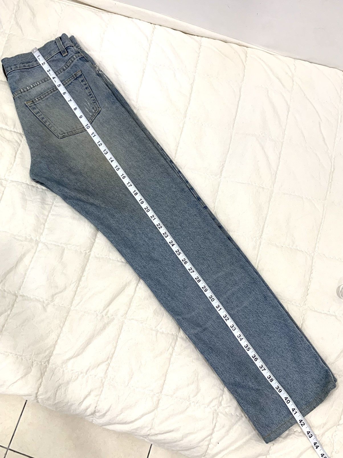 Helmut Lang Vintage Helmut Lang Low Waist Contour Fit Denim Jeans Size US 30 / EU 46 - 24 Thumbnail