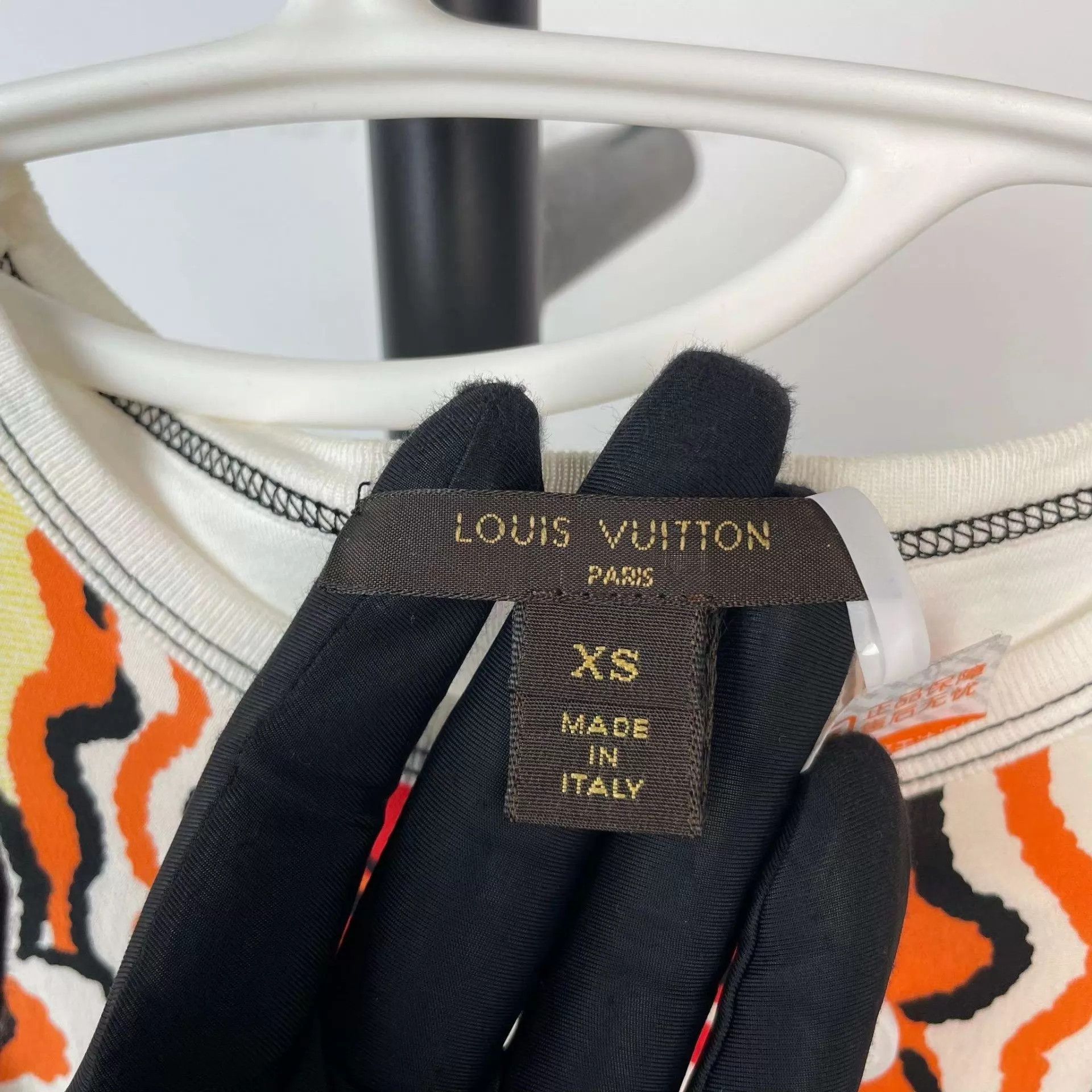 Louis Vuitton LV women's white short-sleeve XS dress Size XS / US 0-2 / IT 36-38 - 4 Thumbnail
