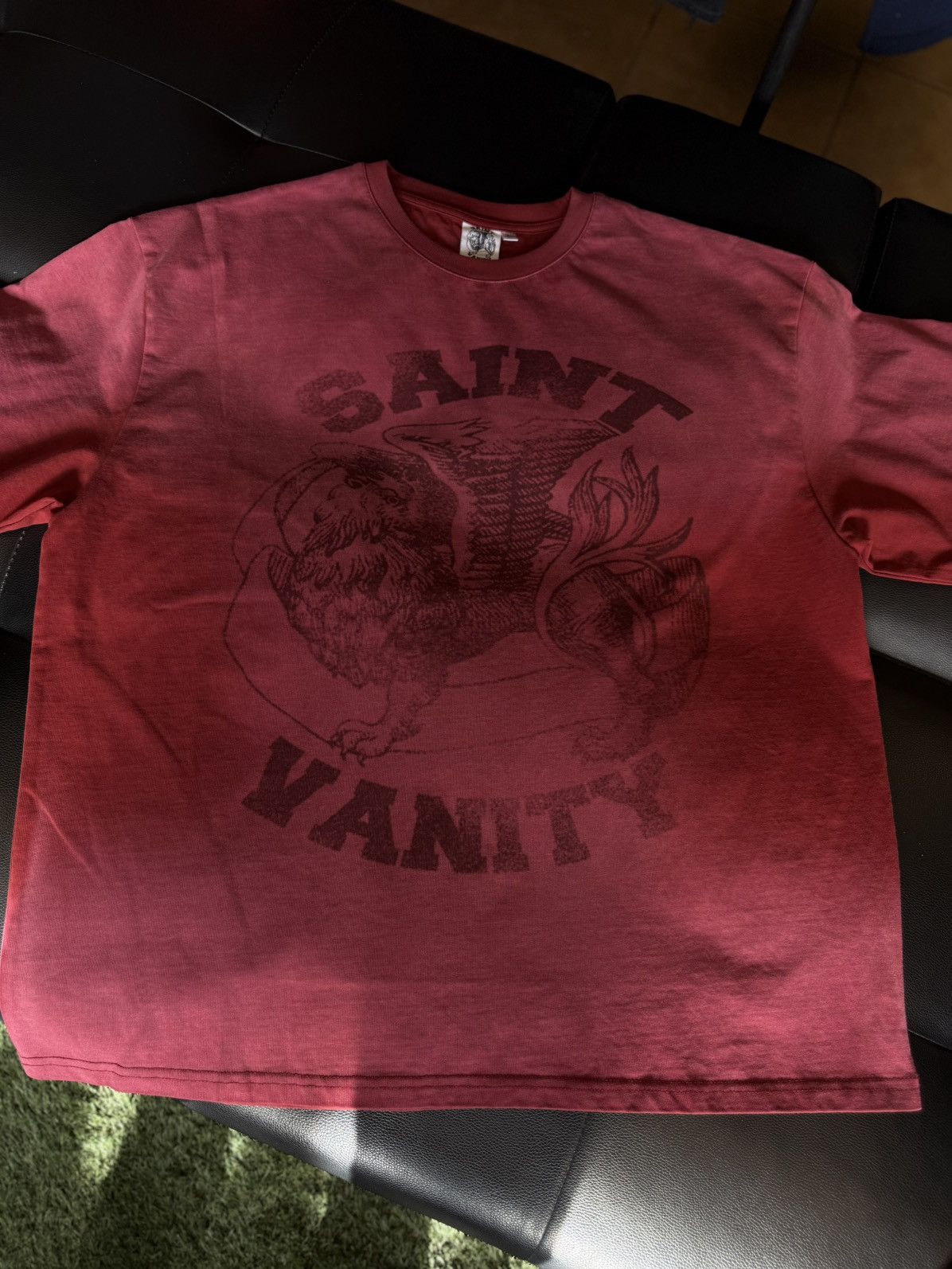 Saint Vanity Saint Vanity UNRELEASED Tee Shirt Logo Red Size Large (NEW) Size US L / EU 52-54 / 3 - 4 Thumbnail
