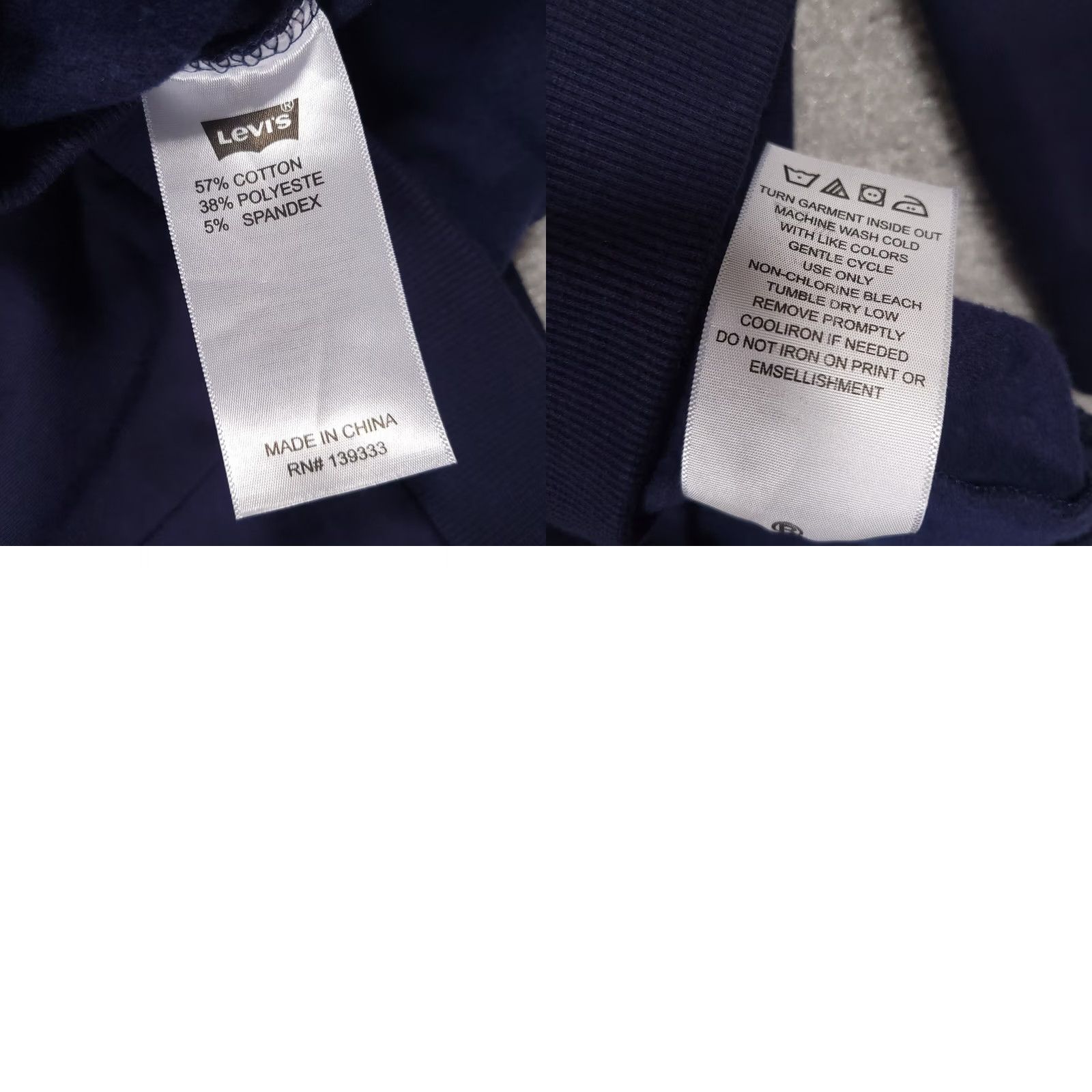 Levi's Levi's Sweatshirt Women Small Blue Round Neck Fleece Patriotic Flag Logo Jewels Size S / US 4 / IT 40 - 9 Thumbnail