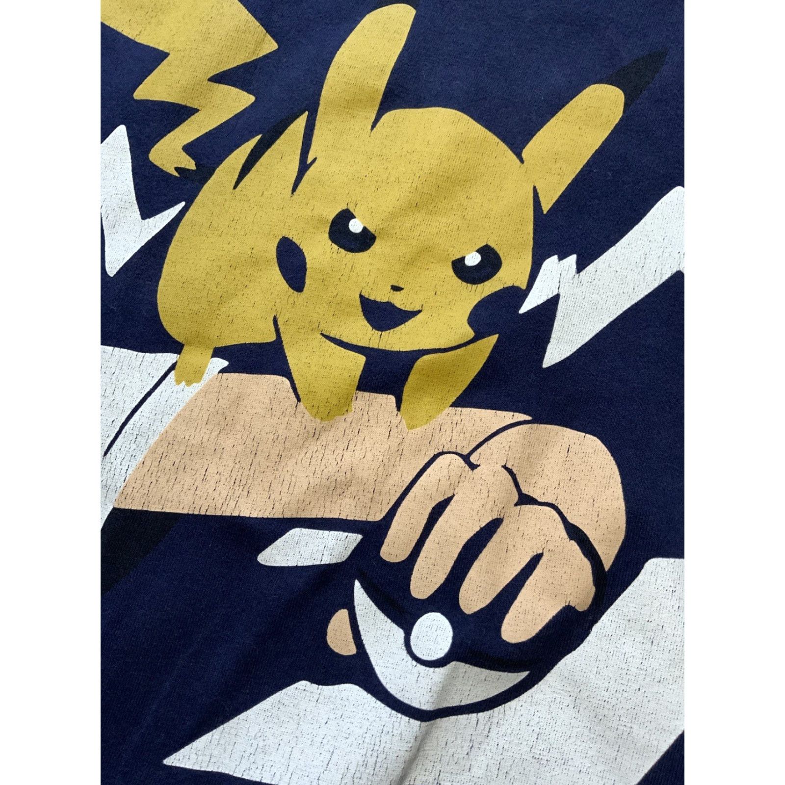 Uniqlo VINTAGE Uniqlo UTGP X Pokémon Pikachu & Ash SS19 Graphic Navy Blue S/S T-Shirt Sz. S Mens Size US S / EU 44-46 / 1 - 8 Thumbnail