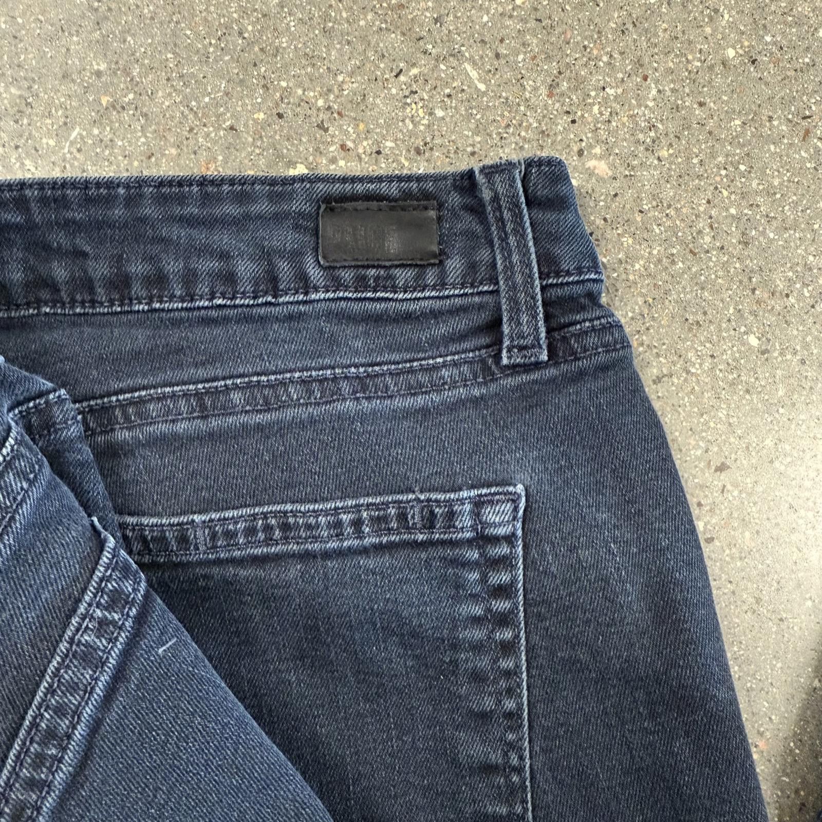 Paige Paige Skyline Skinny Jean Premium Denim Dark Wash - 29 Size 29" - 7 Thumbnail