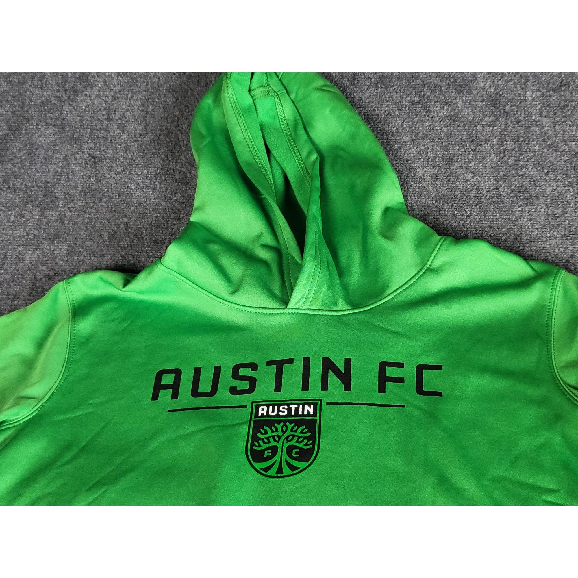 Chelsea Soccer MLS Austin FC Youth XL 18/20 Hoodie Green Graphic Print Socc Size US S / EU 44-46 / 1 - 4 Thumbnail