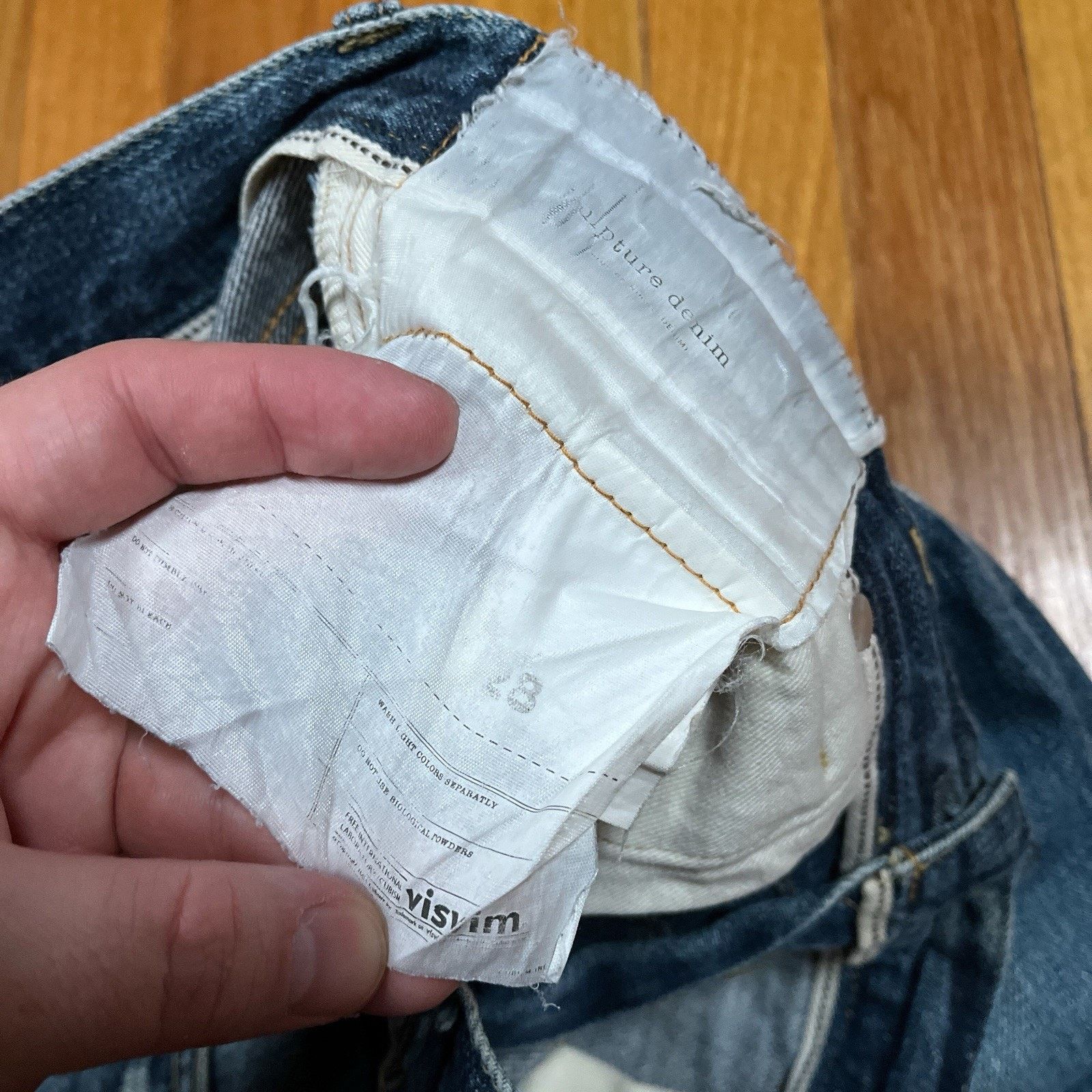 Visvim visvim Social Sculpture 10R Denim Jean 30x27 Japan Selvedge Size US 30 / EU 46 - 5 Thumbnail