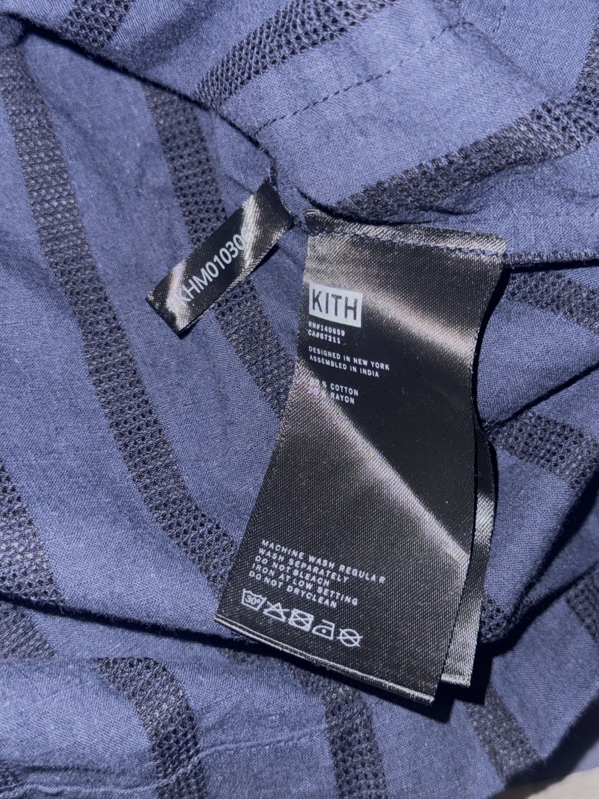 Kith Kith L/S Poplin Boxy Collared Overshirt Size US S / EU 44-46 / 1 - 6 Thumbnail