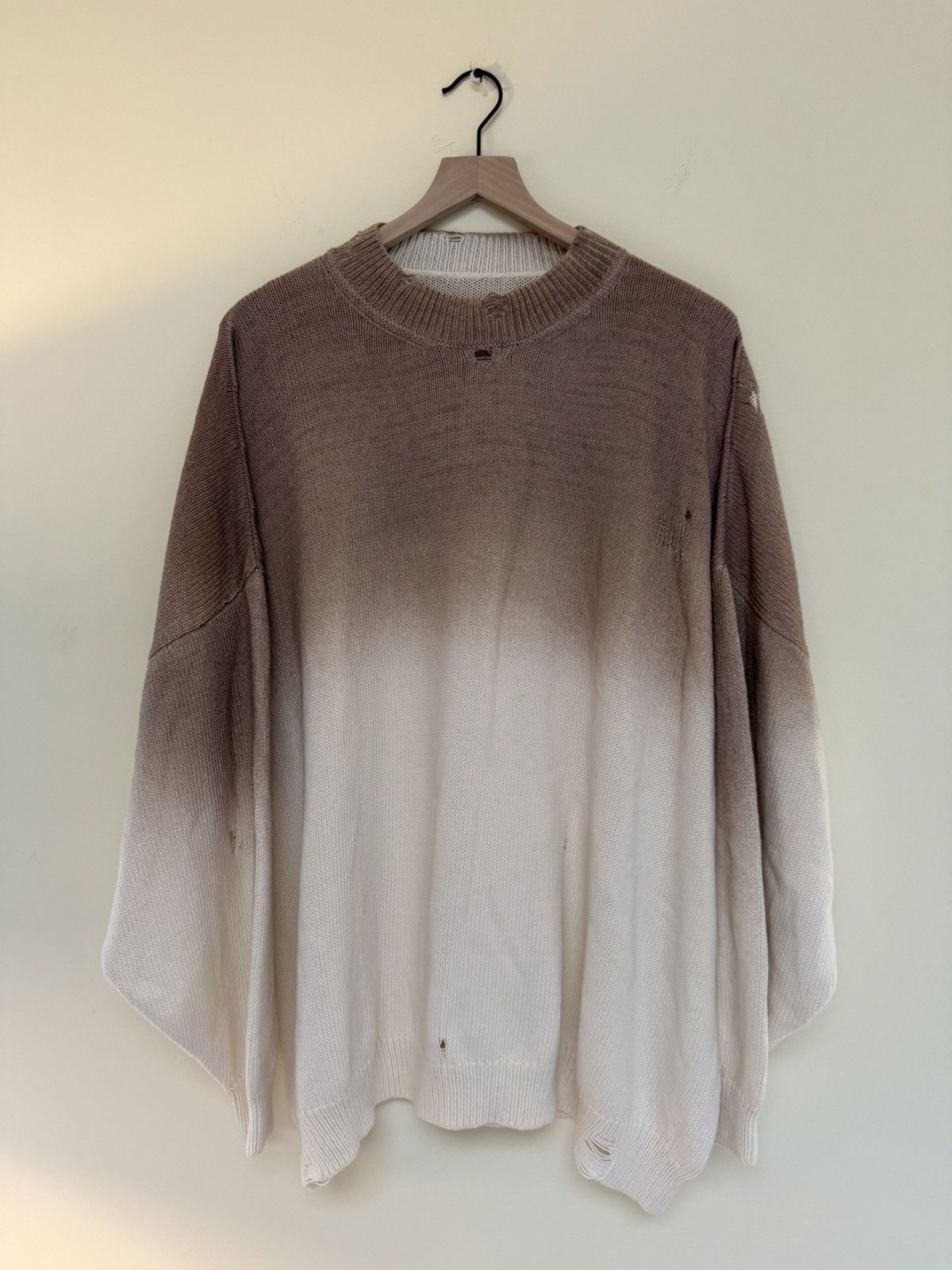 Willy Chavarria Willy Chavarria Distressed Knit Size US XL / EU 56 / 4 - 1 Thumbnail