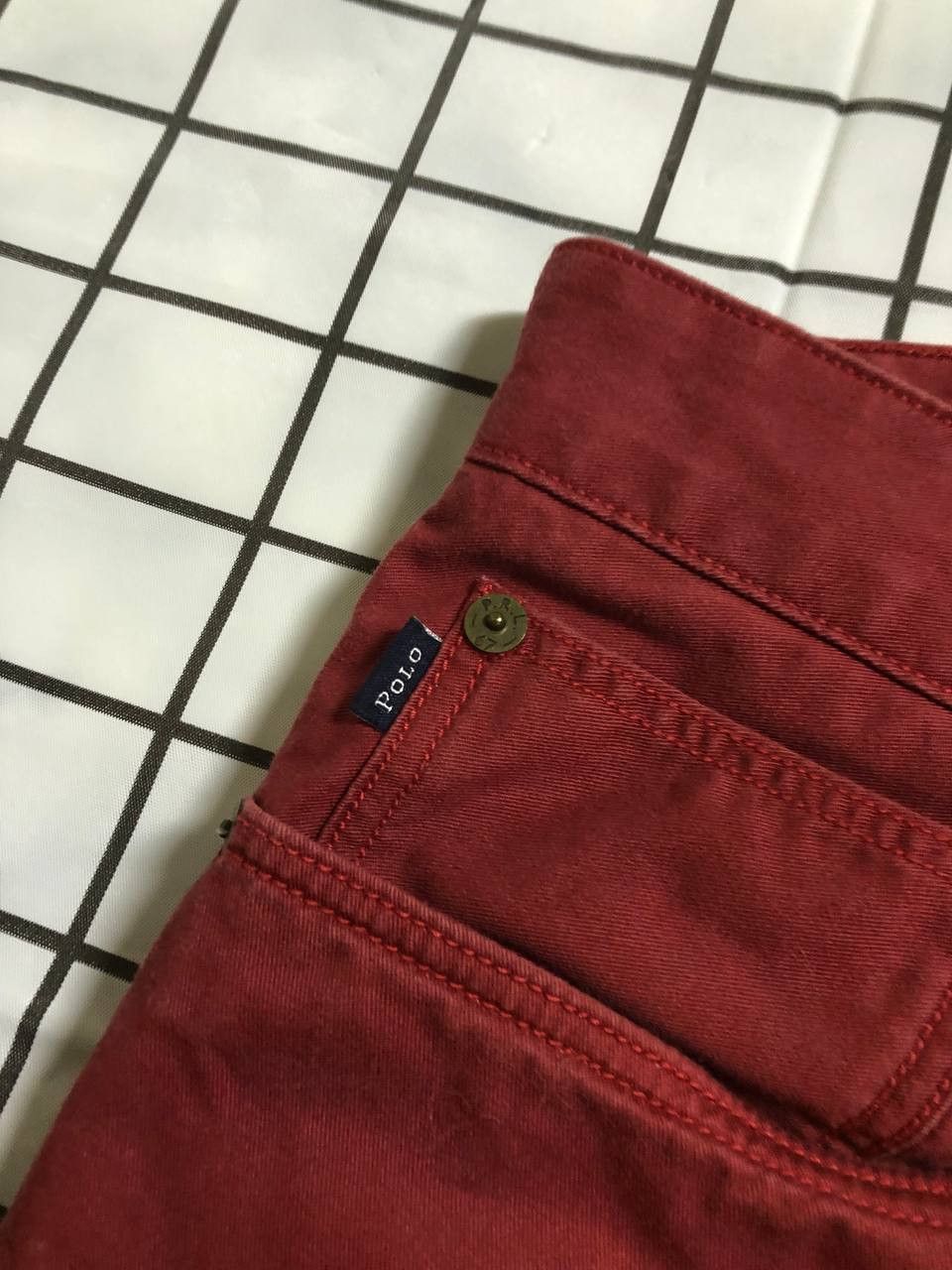 Polo Ralph Lauren Polo Ralph Lauren Chino Pants Classic Fit Flat Front Cotton Size US 34 / EU 50 - 16 Thumbnail