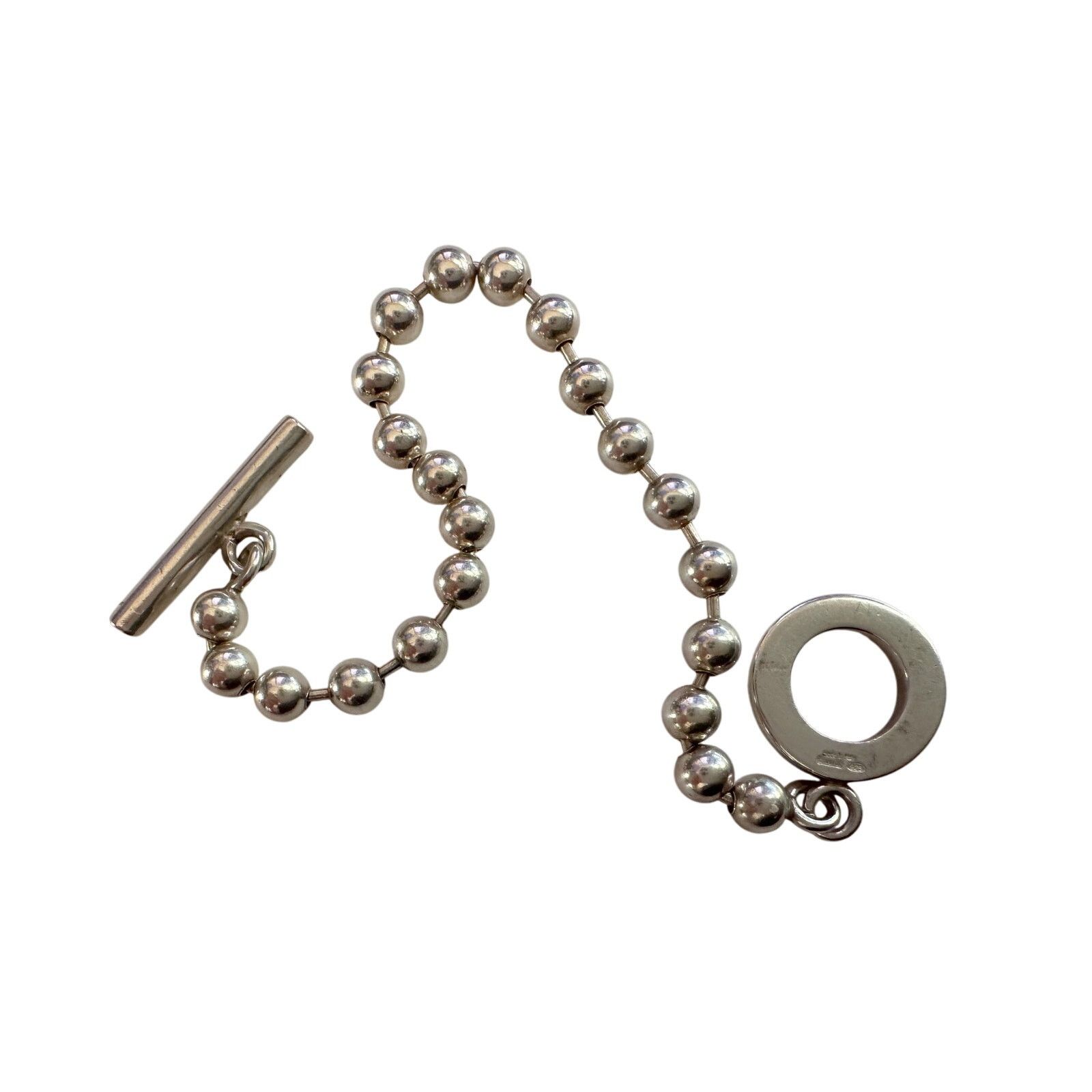 Gucci Gucci Sterling Silver Ball Chain Bracelet Size ONE SIZE - 2 Thumbnail