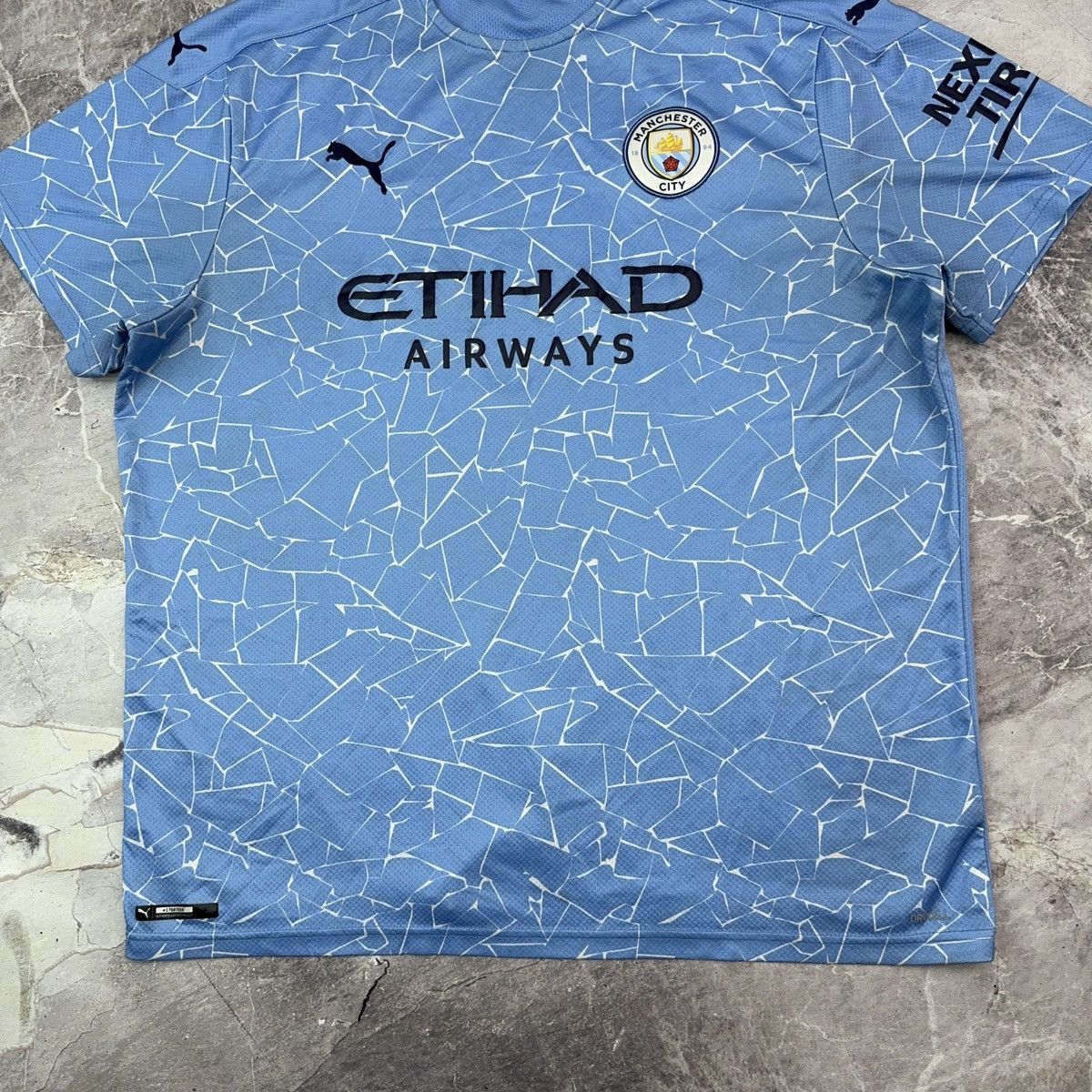 Puma Puma Manchester City Jersey 2020-21 Home Kit Football Shirt Size US XL / EU 56 / 4 - 8 Thumbnail