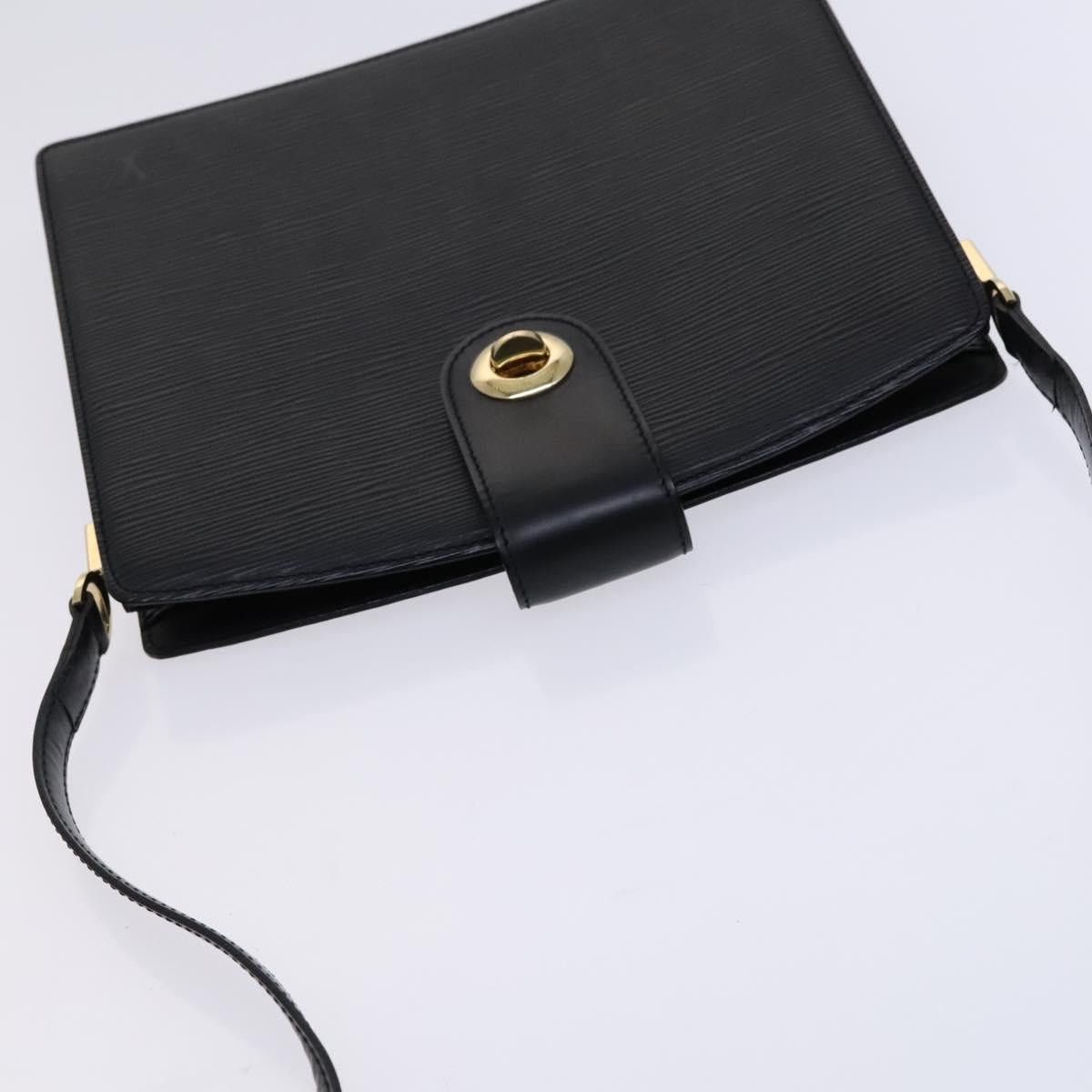 Louis Vuitton LOUIS VUITTON Epi Capuchin Shoulder Bag Black M52342 Size ONE SIZE - 6 Thumbnail