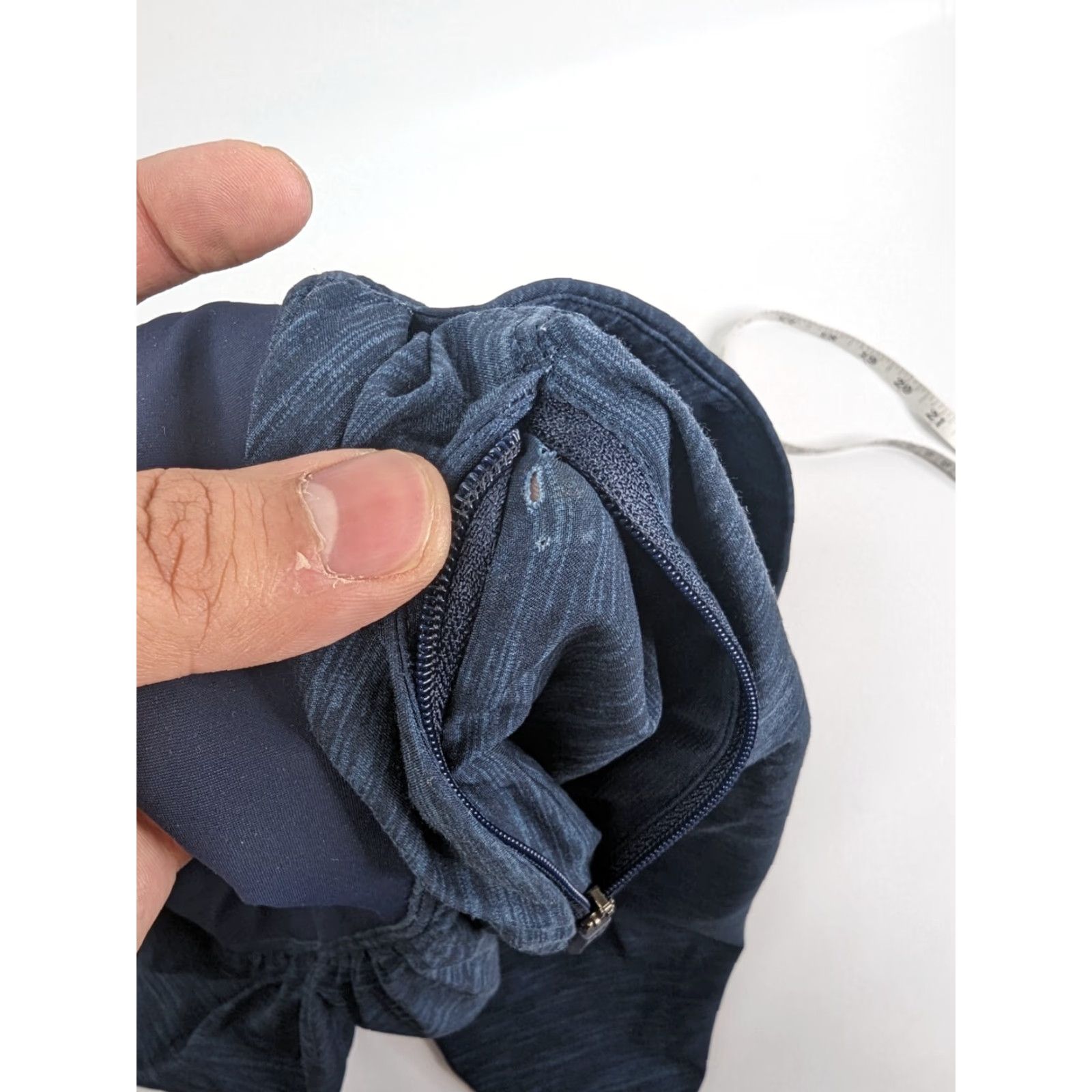 Lululemon Lululemon Shorts Mens L Blue Heather Allover T.H.E. Short LM7AAWS Athletic Activewear Pants Casual Size US 33 - 4 Thumbnail