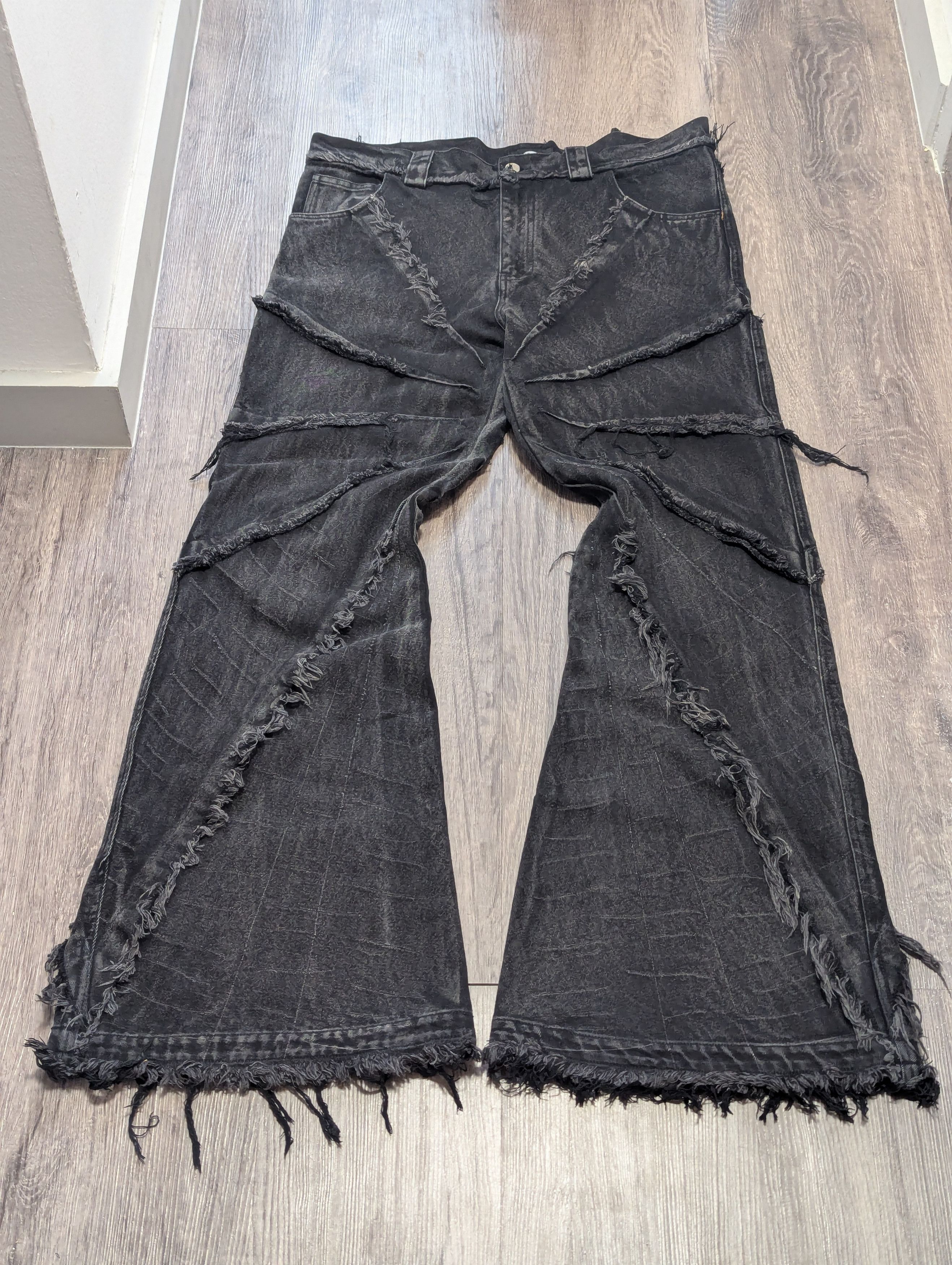 Japanese Brand Cyvist Web Denim Flared Jeans Bellbottom Jeans Size US 36 / EU 52 - 1 Thumbnail