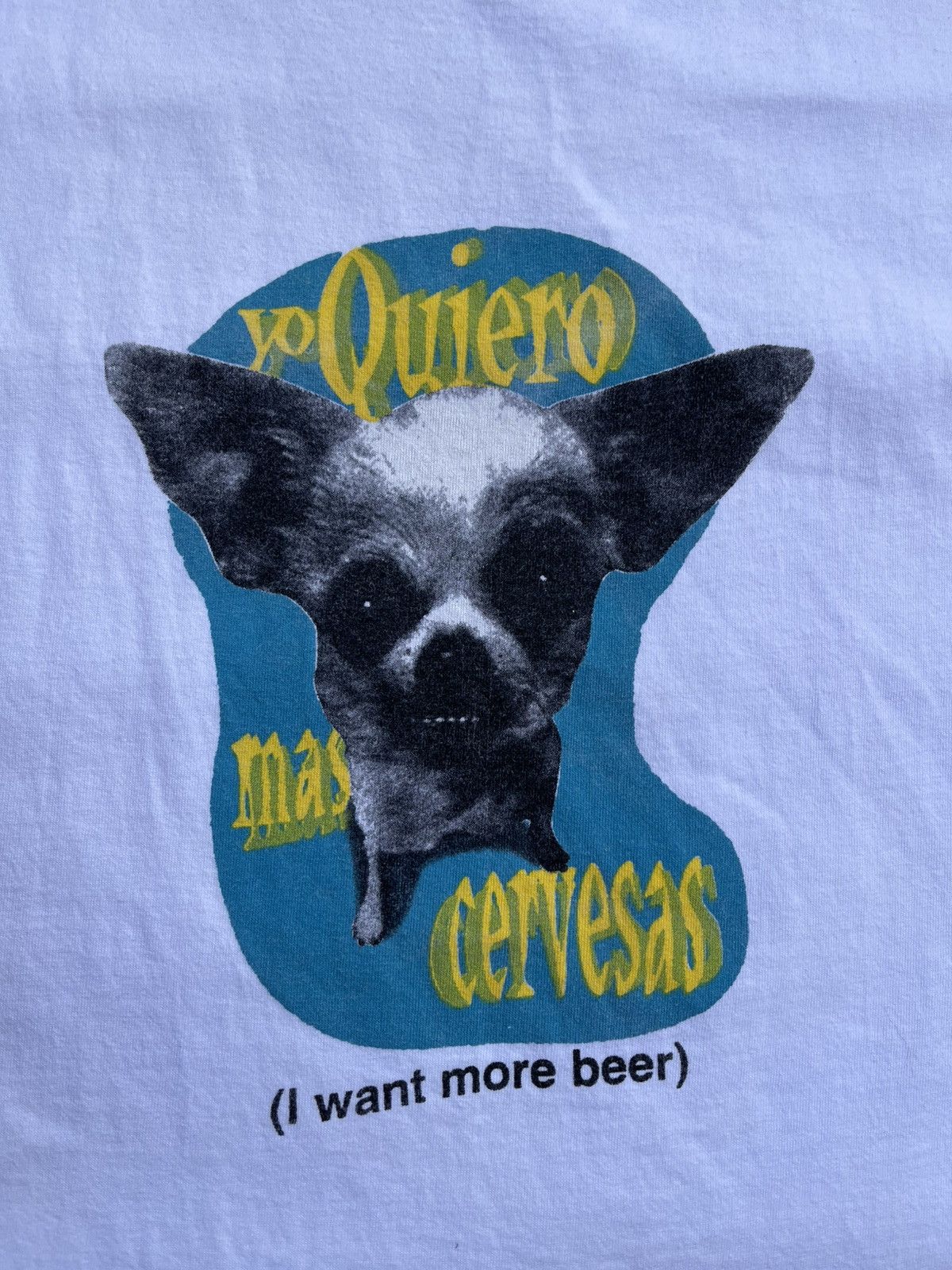 Vintage Vintage 90s Yo quiero Taco Bell chihuahua t shirt Size US XL / EU 56 / 4 - 3 Thumbnail