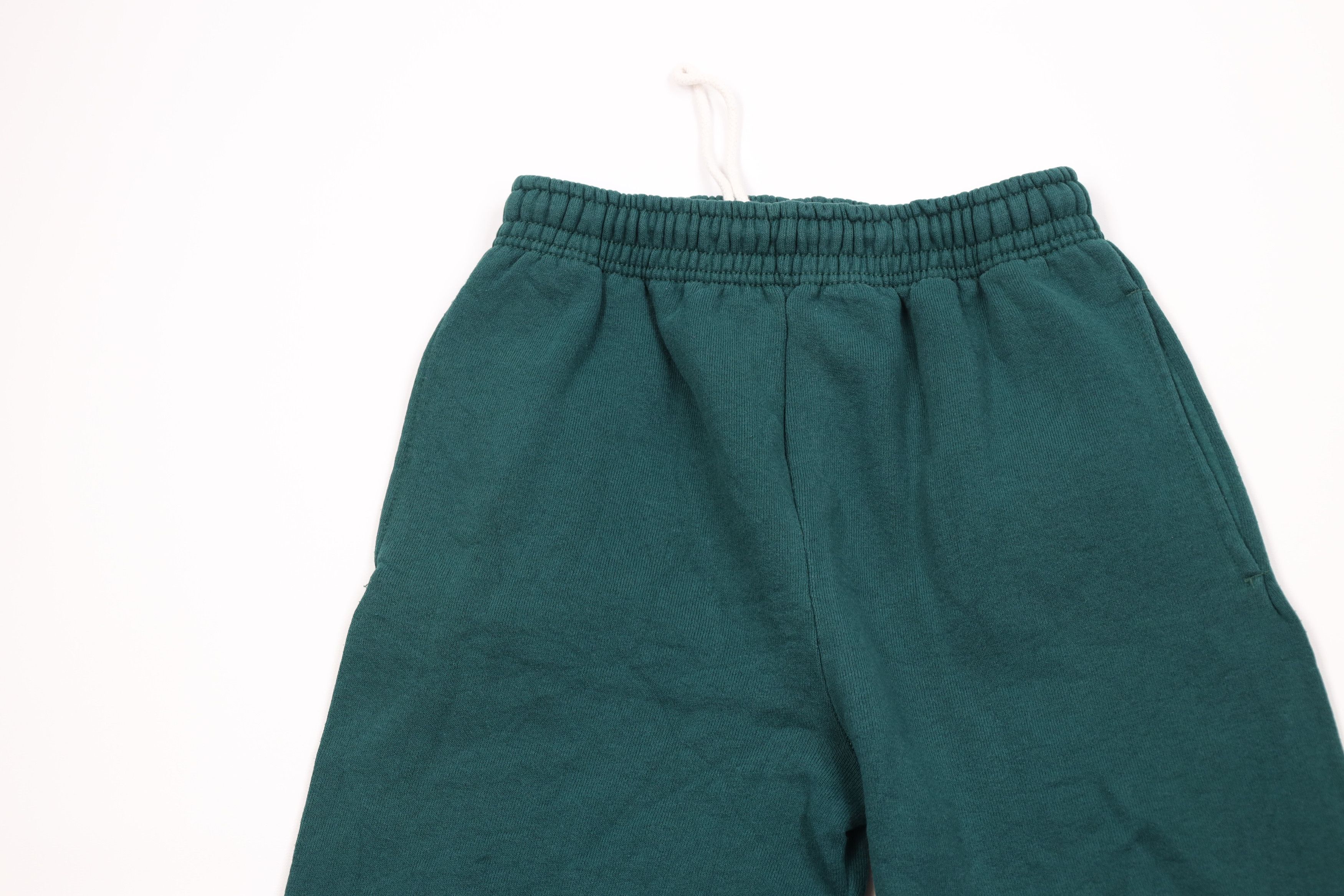 Vintage Vintage 90s Streetwear Heavyweight Sweatpants Pants Green Size US 32 / EU 48 - 2 Thumbnail