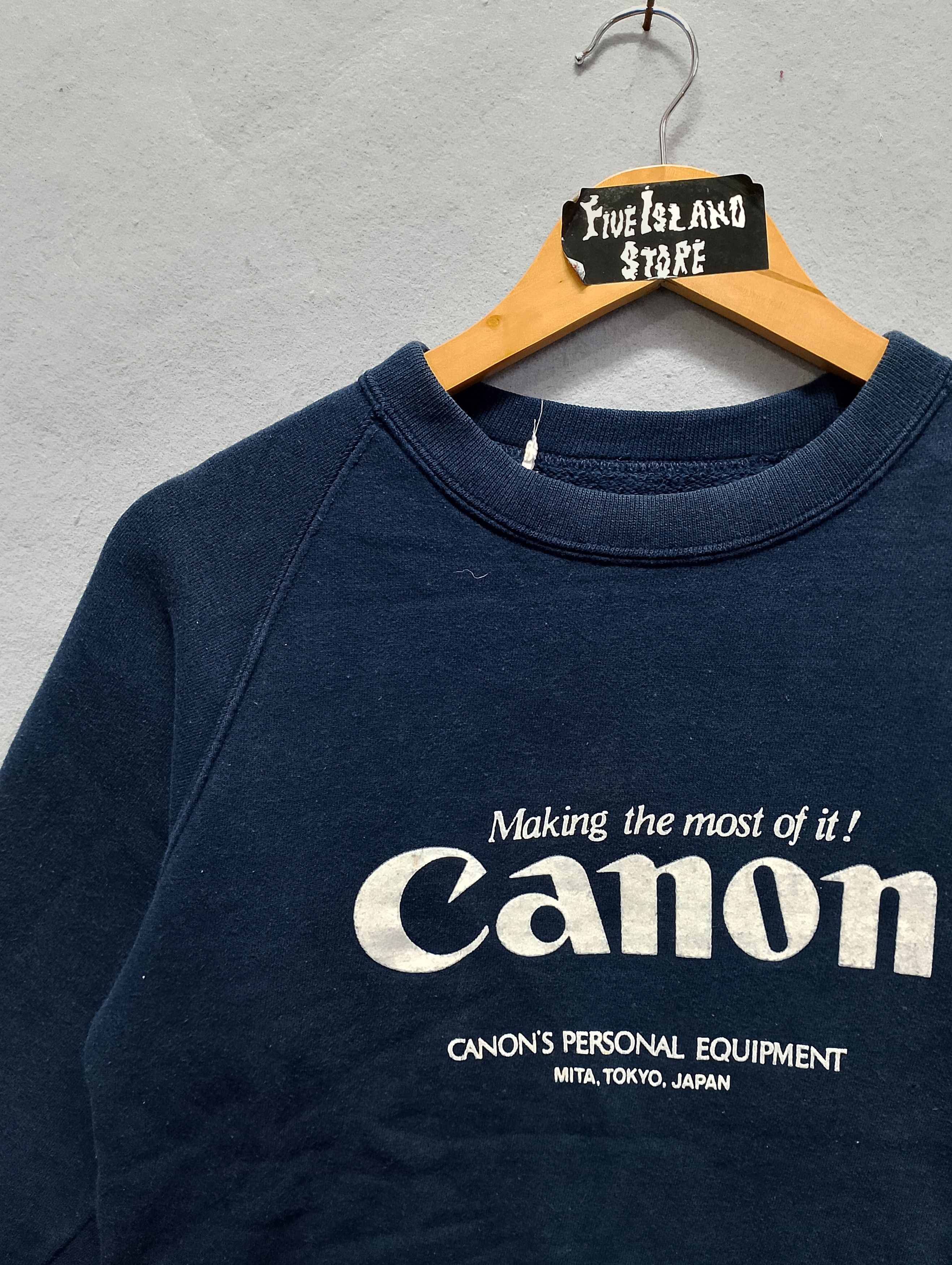 Canon Vintage Canon “Making the Most of It” Sweatshirt Size US S / EU 44-46 / 1 - 5 Thumbnail