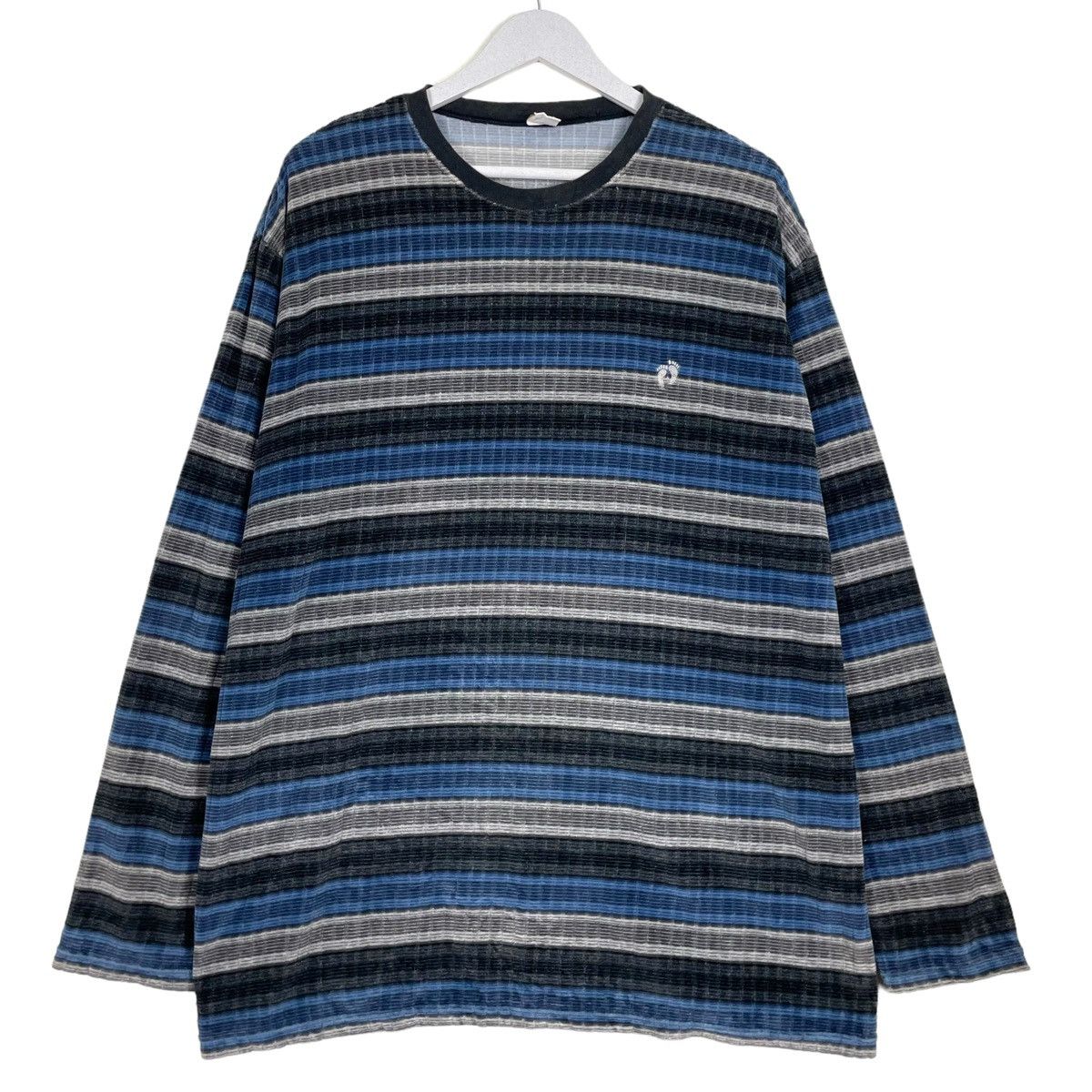 Hang Ten × Vintage 💥80s HANGTEN STRIPED CREWNECK PULLOVER LONGSLEEVE Size US L / EU 52-54 / 3 - 1 Thumbnail