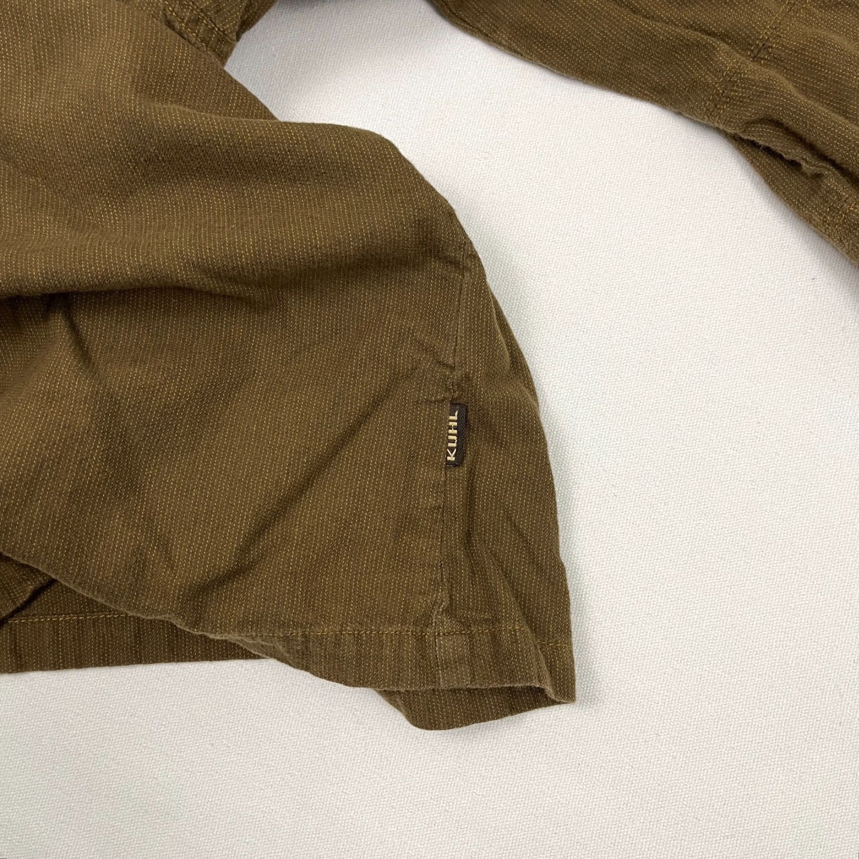 Vintage Kuhl Shirt Mens Medium Brown Cotton Wool Blend Flannel Hiking Gorpcore Size US M / EU 48-50 / 2 - 6 Thumbnail