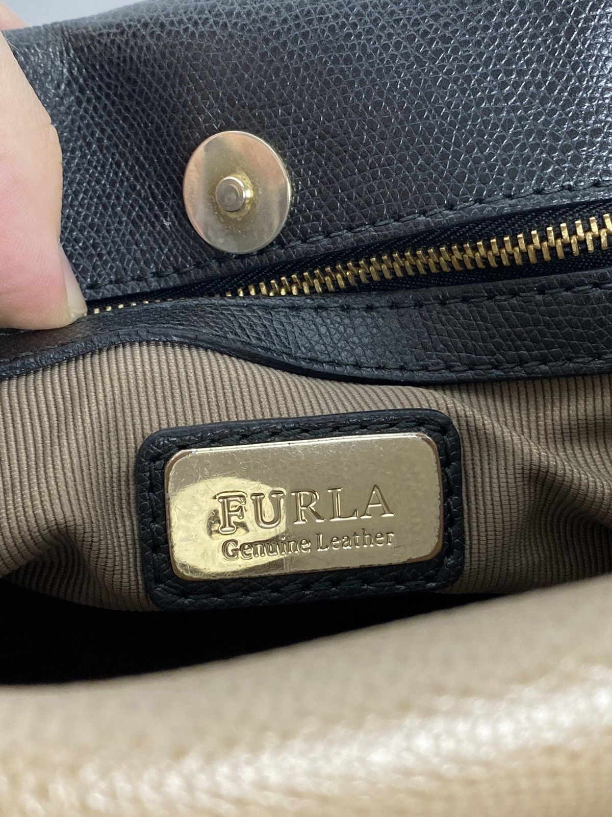 Furla Furla Kelis Genuine Leather Bag 3 Colours Crossbody Handle Size ONE SIZE - 15 Thumbnail