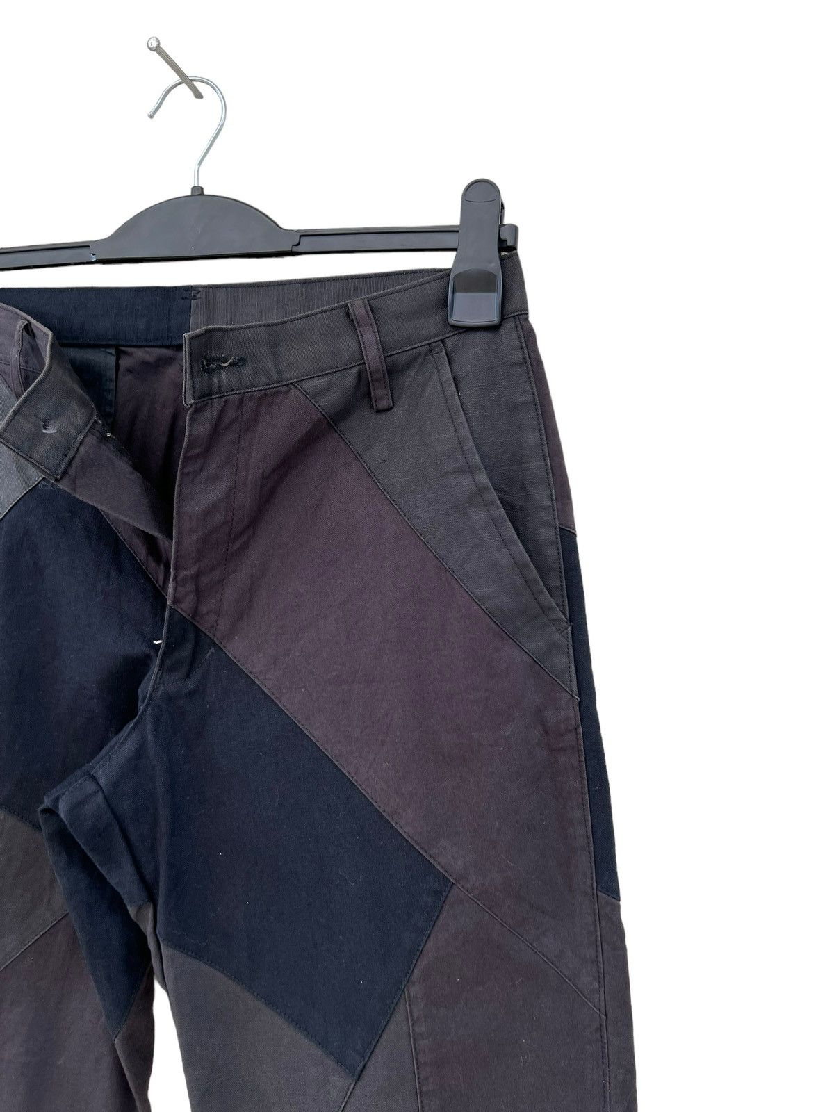 The Viridi-anne VIRUS Japan Multiple Patchwork Waxed Chinos Trouser Pant Size US 30 / EU 46 - 11 Thumbnail