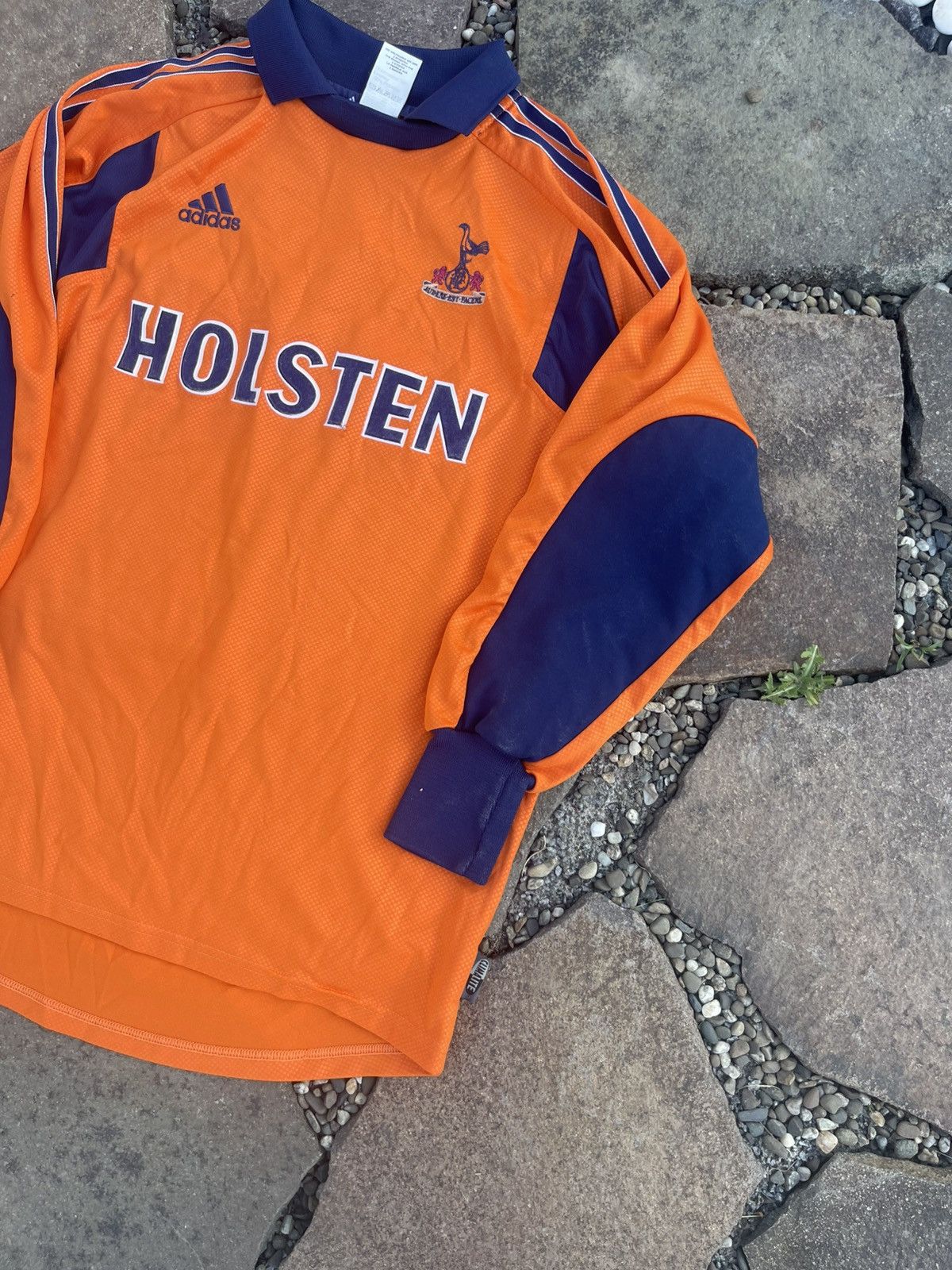 Adidas 2000 Adidas Tottenham Vintage goalkeeper Longsleeve jersey Size US S / EU 44-46 / 1 - 4 Thumbnail