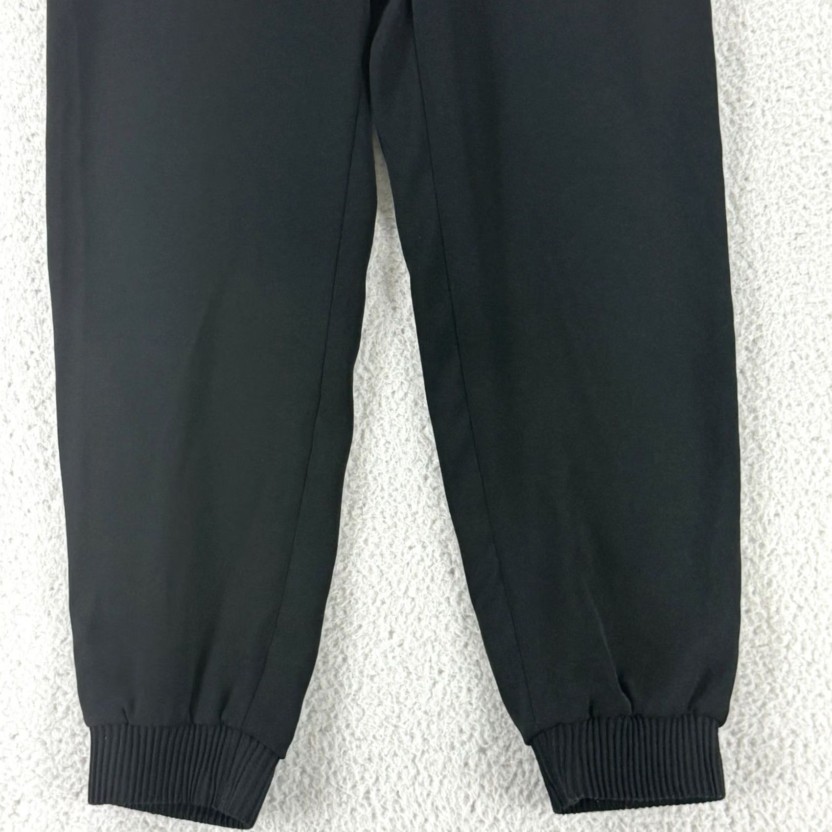 Ted Baker TED BAKER Jogger Pants Women Small Black Drawstring Elastic Waist Casual Lounge Size 28" / US 6 / IT 42 - 4 Thumbnail