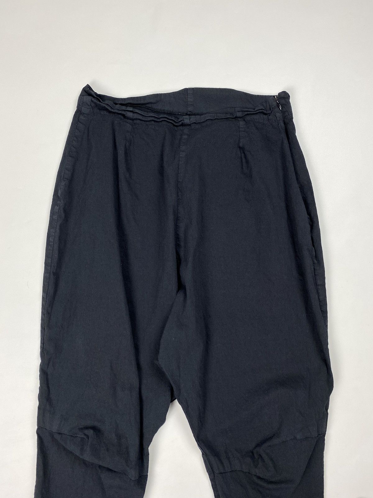 Rundholz Rundholz black label drop crotch avant-garde pants trousers Size 28" / US 6 / IT 42 - 6 Thumbnail