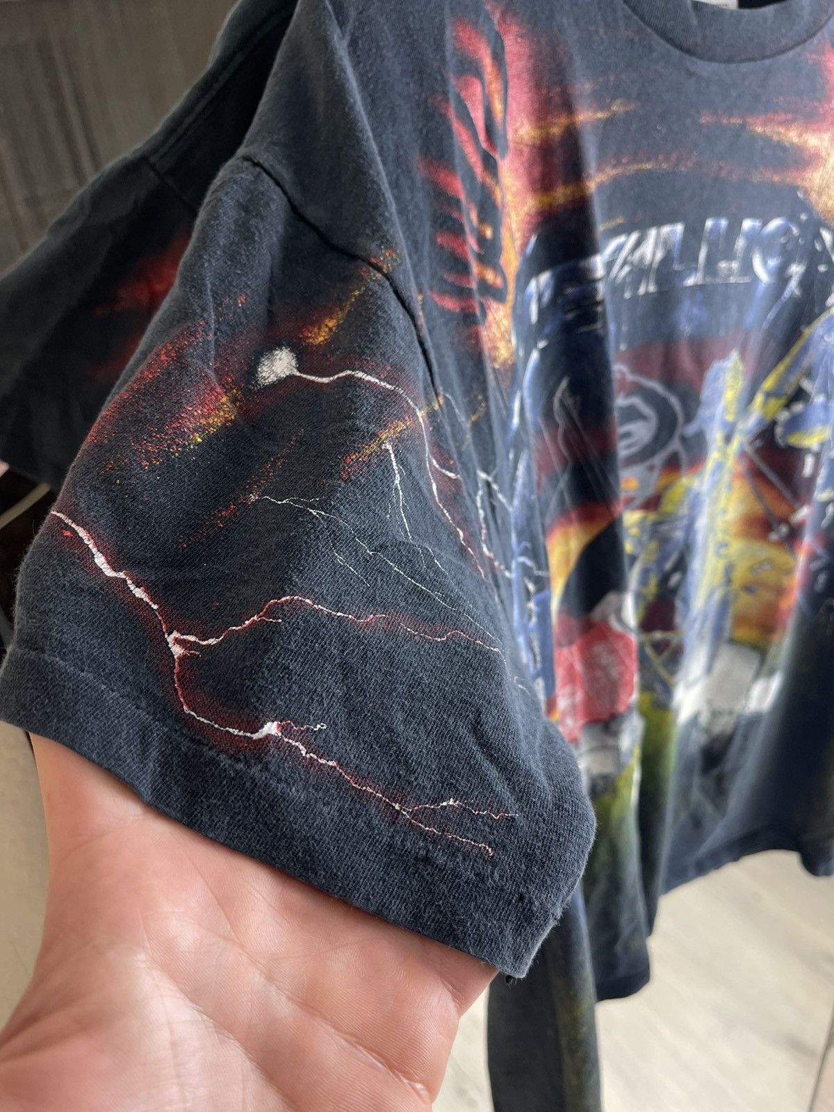 Other 1991 Metallica AOP Wild Oats Rare Vintage Pushead Graphic Size US XL / EU 56 / 4 - 5 Thumbnail