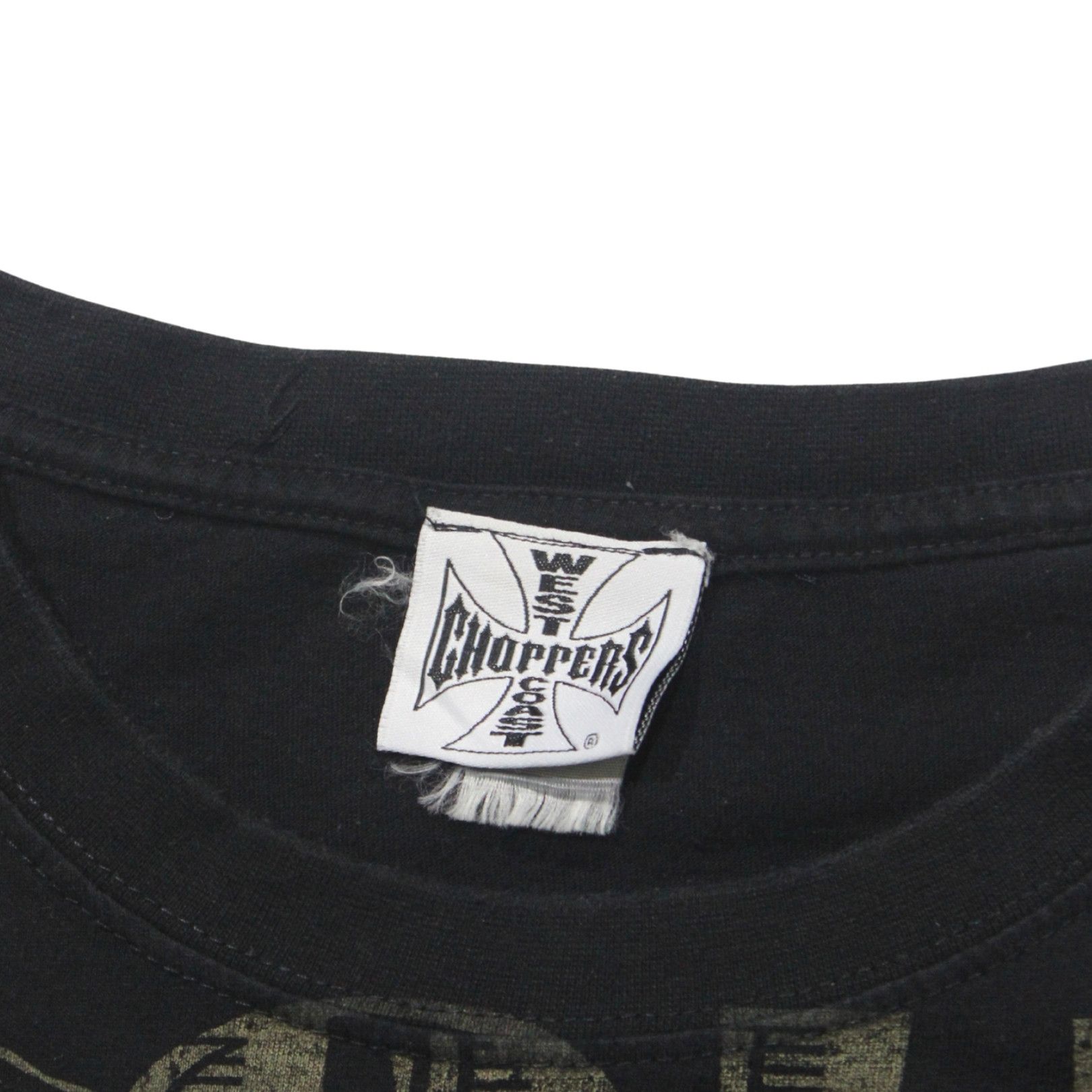 West Coast Choppers 2000S WEST COAST CHOPPERS “LOUD PIPES SAVE LIVES” TEE Size US XL / EU 56 / 4 - 7 Thumbnail