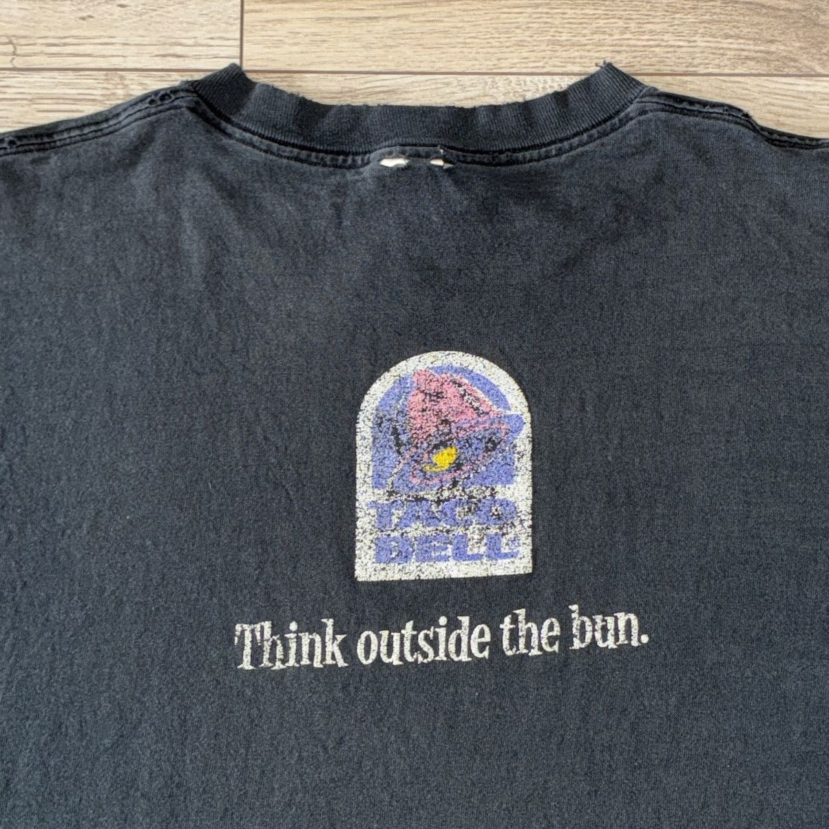 Fruit Of The Loom Vintage Xbox Taco Bell distressed faded promo tee shirt Size US L / EU 52-54 / 3 - 5 Thumbnail