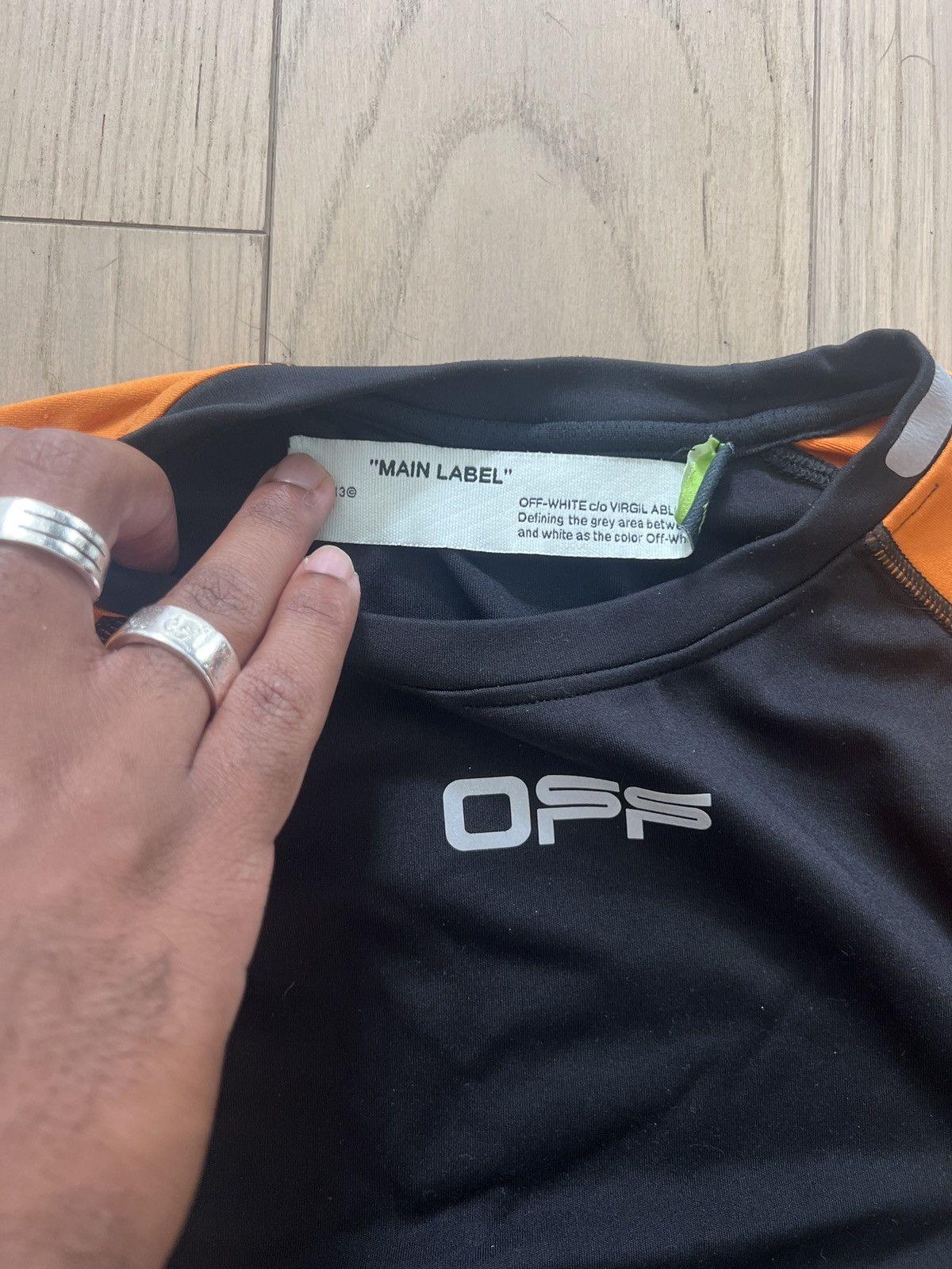 Off-White OFF--WHITE Surfer Compression Shirt Size US M / EU 48-50 / 2 - 5 Thumbnail