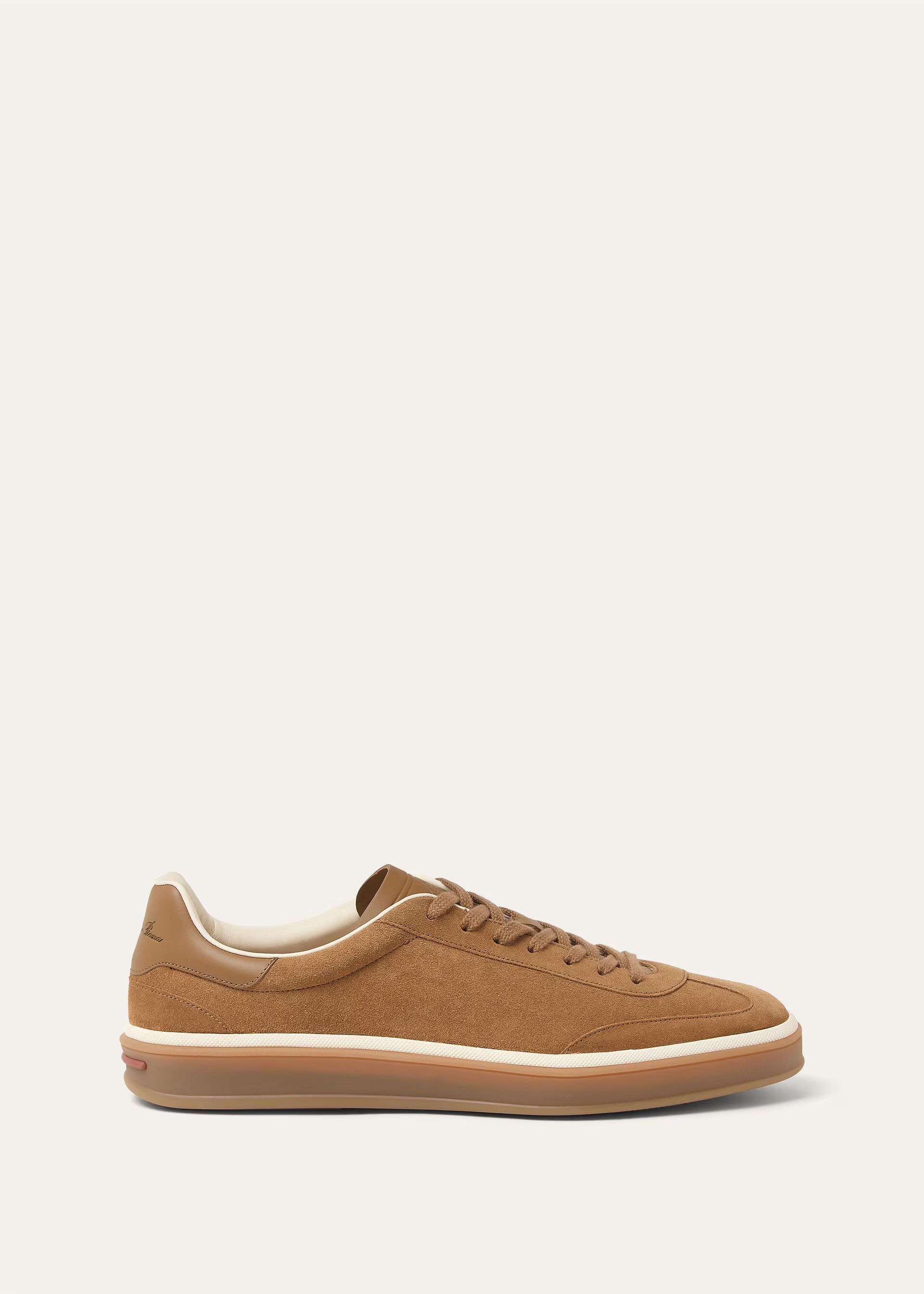 Loro Piana os11x0226 FSM0106 Tennis Walk Low-Top Sneakers in Light Sand Size US 8 / EU 41 - 1 Thumbnail