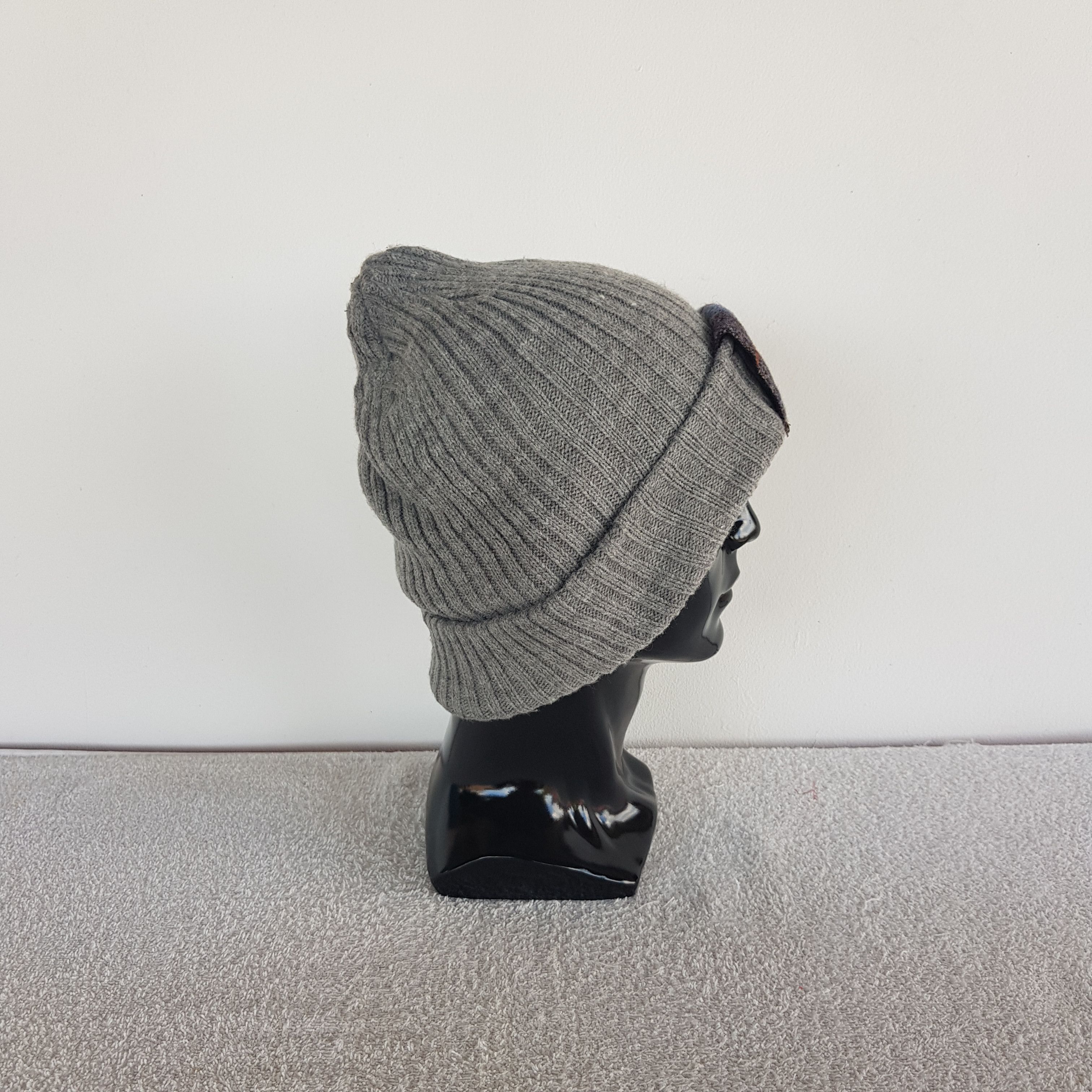Harris Tweed Vintage Harris Tweed Beanie Snow Caps Ribbed Knit Hats. Size ONE SIZE - 3 Thumbnail