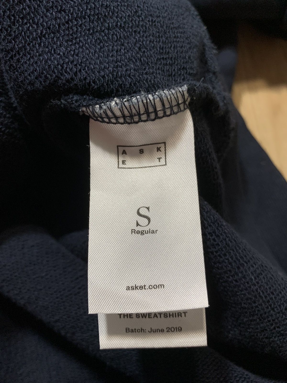 Asket × Japanese Brand ASKET June 2019 Sweatshirt Size US S / EU 44-46 / 1 - 5 Thumbnail