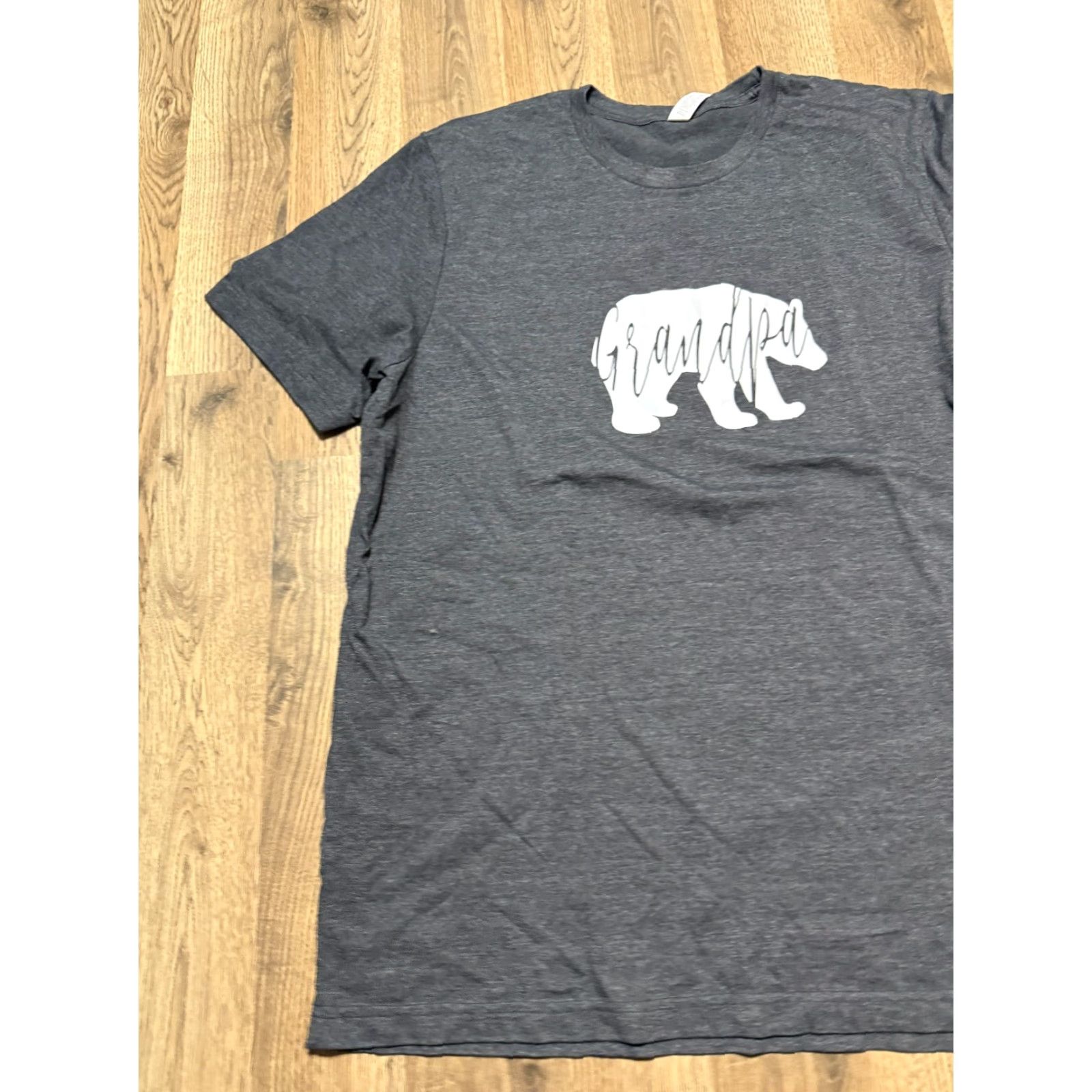 Vintage Canvas Shirts Men's 2XL Gray Short Sleeve Crew Neck Graphic T-Shirt - Graphic Print, Canvas, Regular Fit, All Seasons, Fall Spring Summer, Men, 2020s Size US XXL / EU 58 / 5 - 4 Thumbnail
