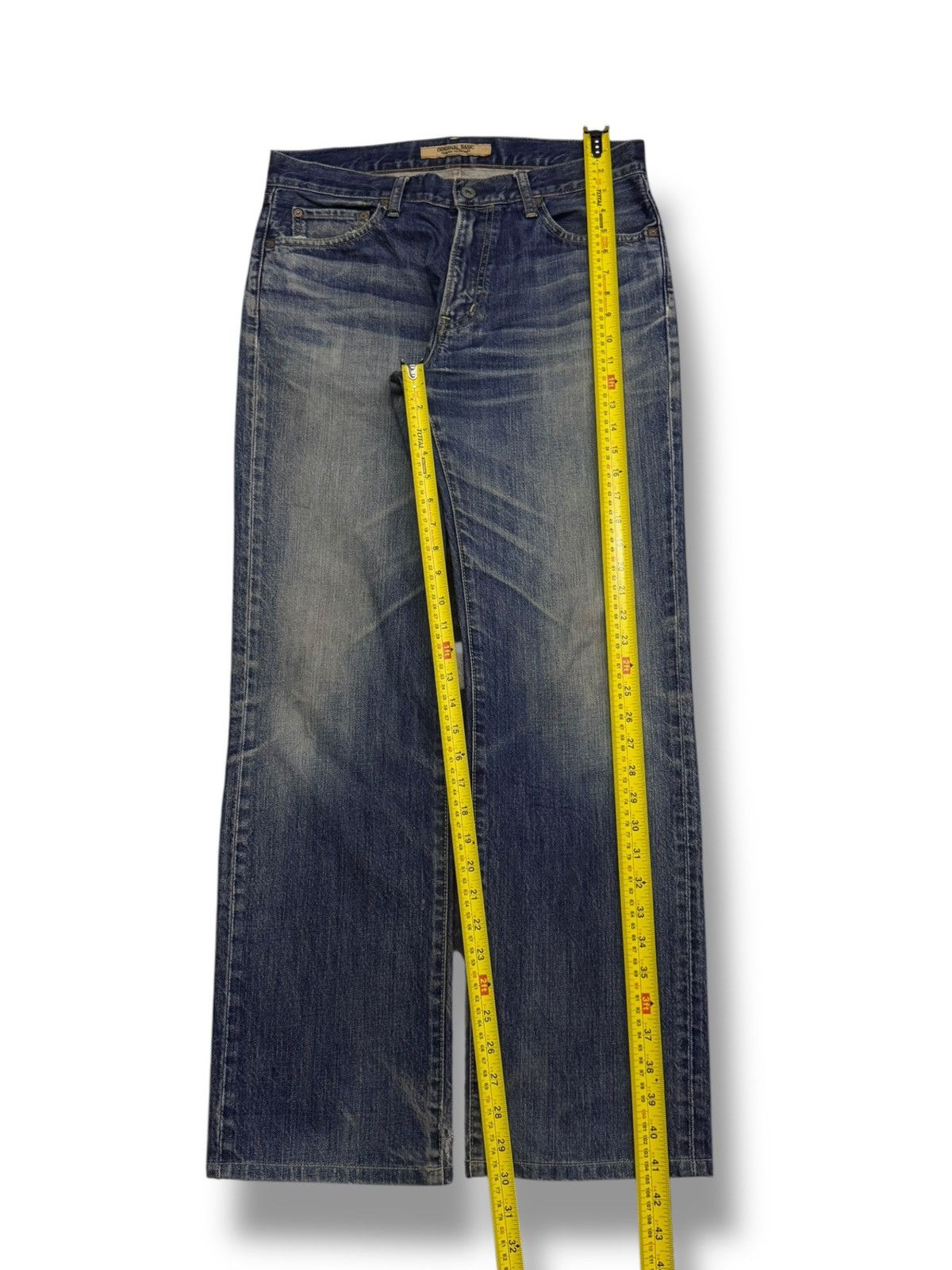 Uniqlo Vintage 00s Uniqlo S-002 Japanese Denim Jeans Y2K | W33 Size US 33 - 13 Thumbnail