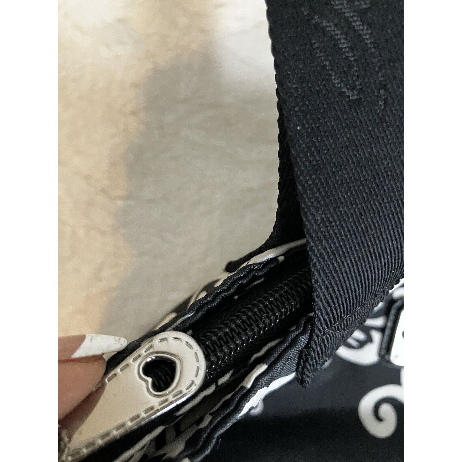 Brighton BRIGHTON BLACK & WHITE SWIRL HANDBAG WATERPROOF LINING Size ONE SIZE - 5 Thumbnail