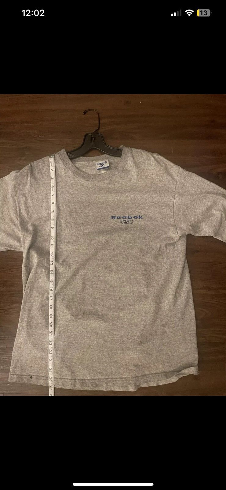 Reebok × Vintage VTG Early 2000s Reebok Embroidered Long Sleeve Grey Shirt Size US XXL / EU 58 / 5 - 6 Thumbnail