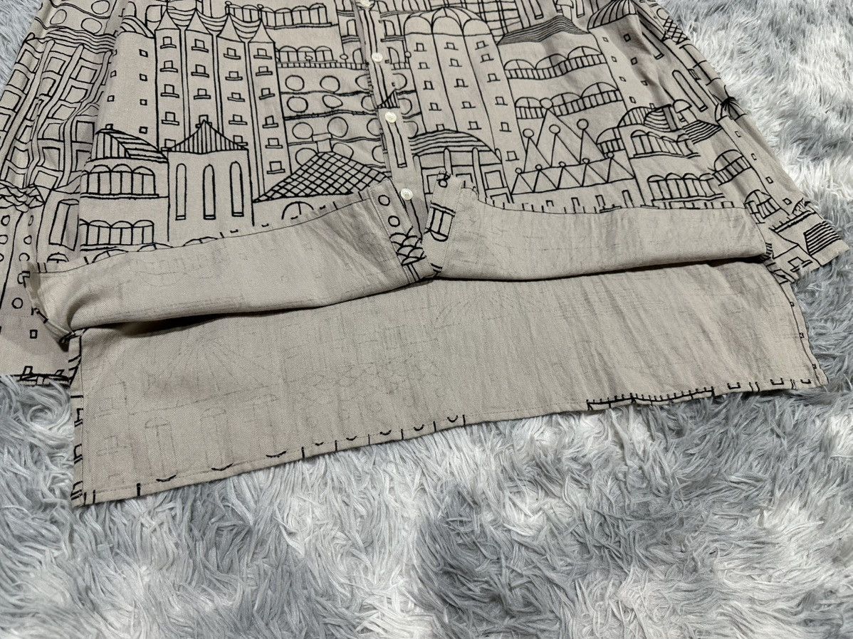 Ne-Net 🔥Ne-Net Shirt Cityscape Ovp Size US XL / EU 56 / 4 - 4 Thumbnail