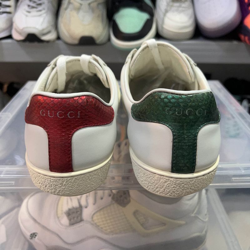 Gucci Gucci Ace Leather Fashion Sneakers -2508 Size US 7.5 / EU 40-41 - 3 Thumbnail