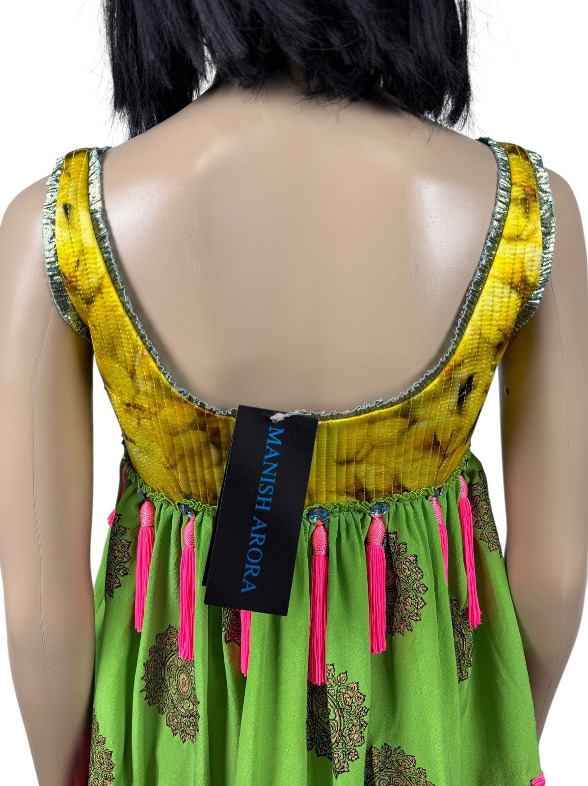 Manish Arora Manish Arora Silk Tank Blouse Pleated Decor size M Size M / US 6-8 / IT 42-44 - 13 Thumbnail