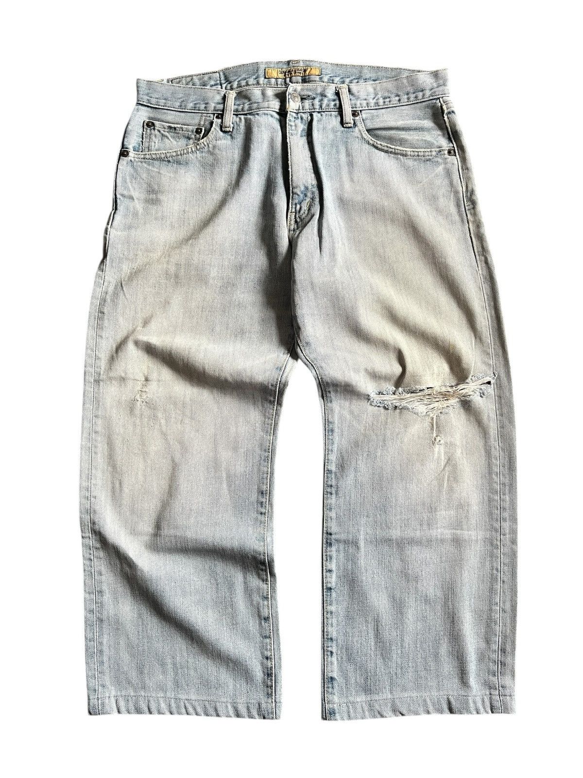 Uniqlo 2000s Uniqlo Original Basic Jeans Size US 34 / EU 50 - 1 Thumbnail