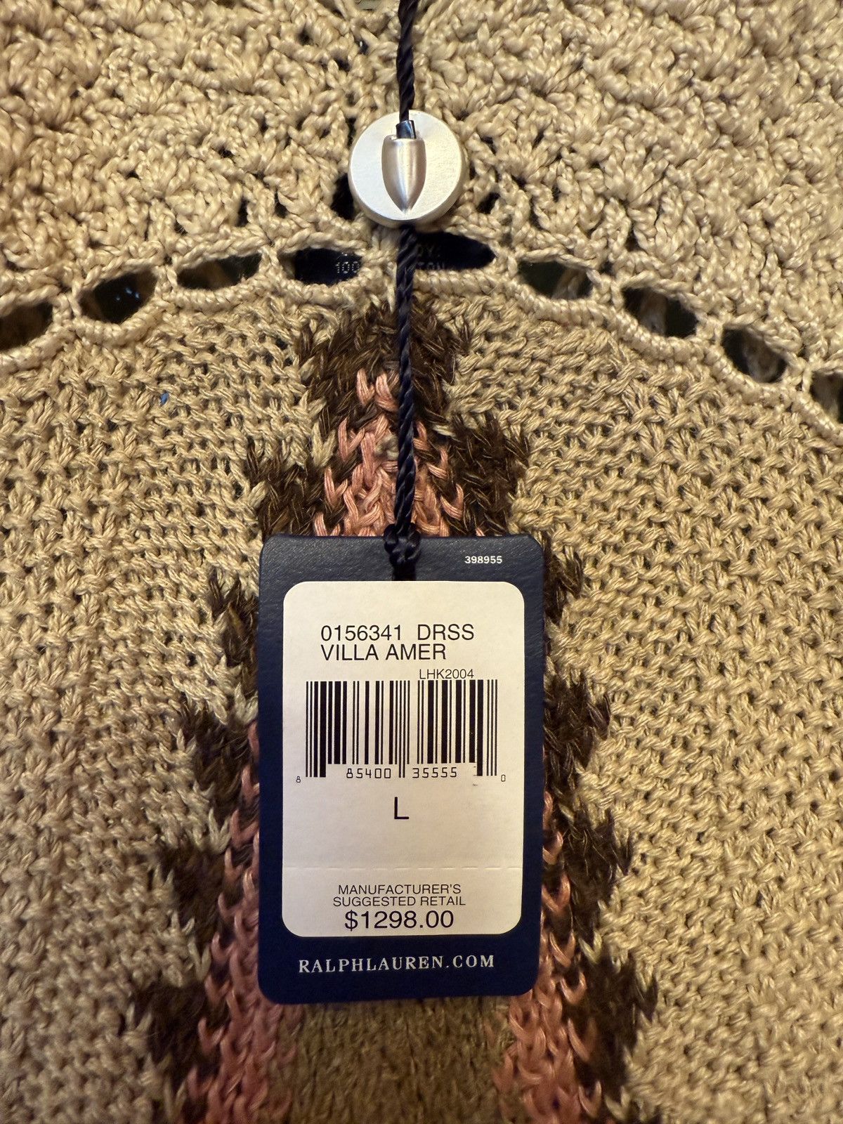 Ralph Lauren Ralph Lauren Vintage Hand Knit Villa American RARE Dress Size L / US 10 / IT 46 - 2 Thumbnail