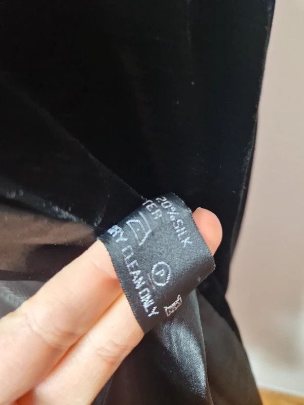 If Six Was Nine Vintage velvet velour blazer goth Japan emo grunge Size M / US 6-8 / IT 42-44 - 6 Thumbnail