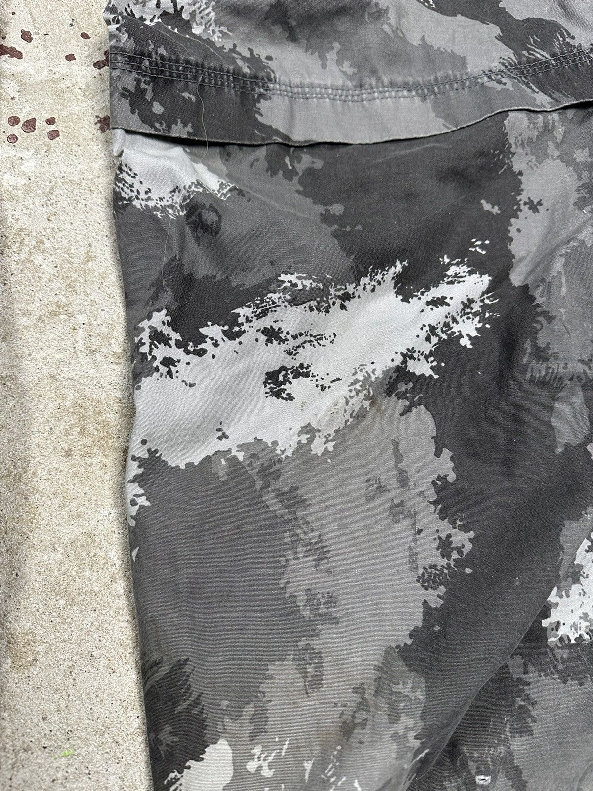 Japanese Brand Raton Laveur Japanese Gray Camo Baggy Cargo Pants Size US 32 / EU 48 - 13 Thumbnail