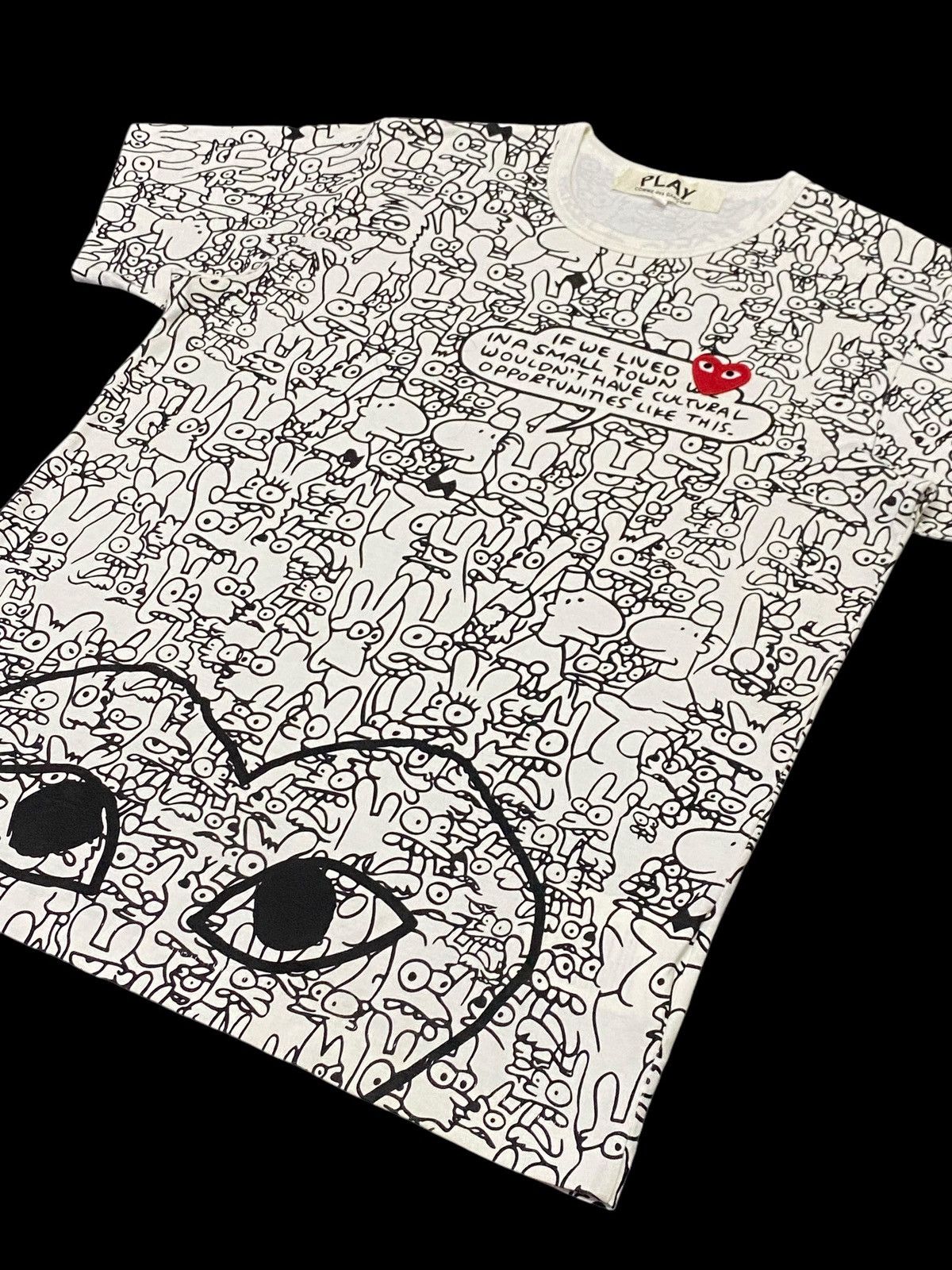 Comme des Garcons × Comme des Garcons PLAY AD2009 Comme Des Garçons Play X Matt Groening Shirt Size US L / EU 52-54 / 3 - 18 Thumbnail