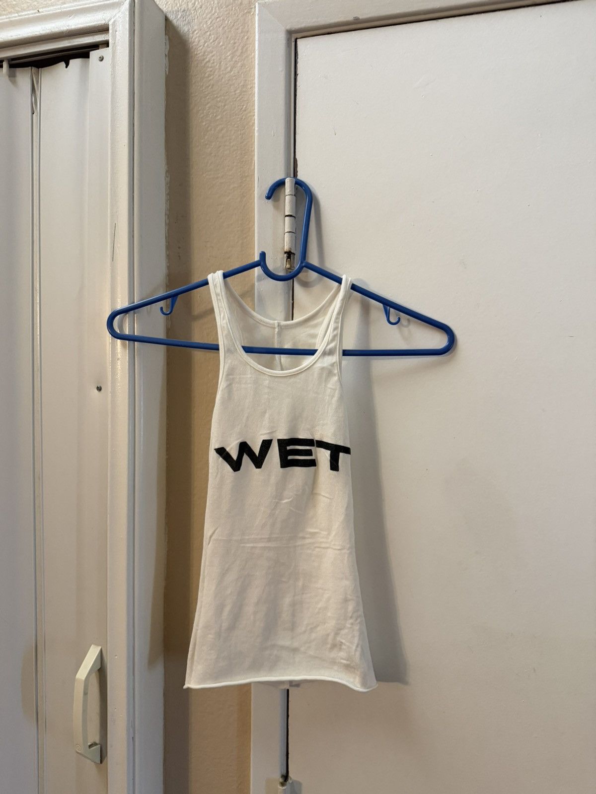 Mowalola × Yeezy YZY Yeezy x Mowalola WET Tank White Size 1 | Grailed