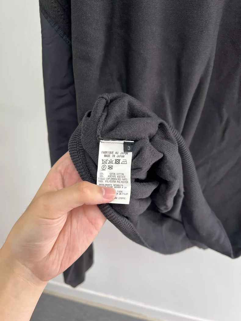 Yohji Yamamoto yohji yamamoto Patchwork sweater 2504-Nextarrow Size US L / EU 52-54 / 3 - 6 Thumbnail